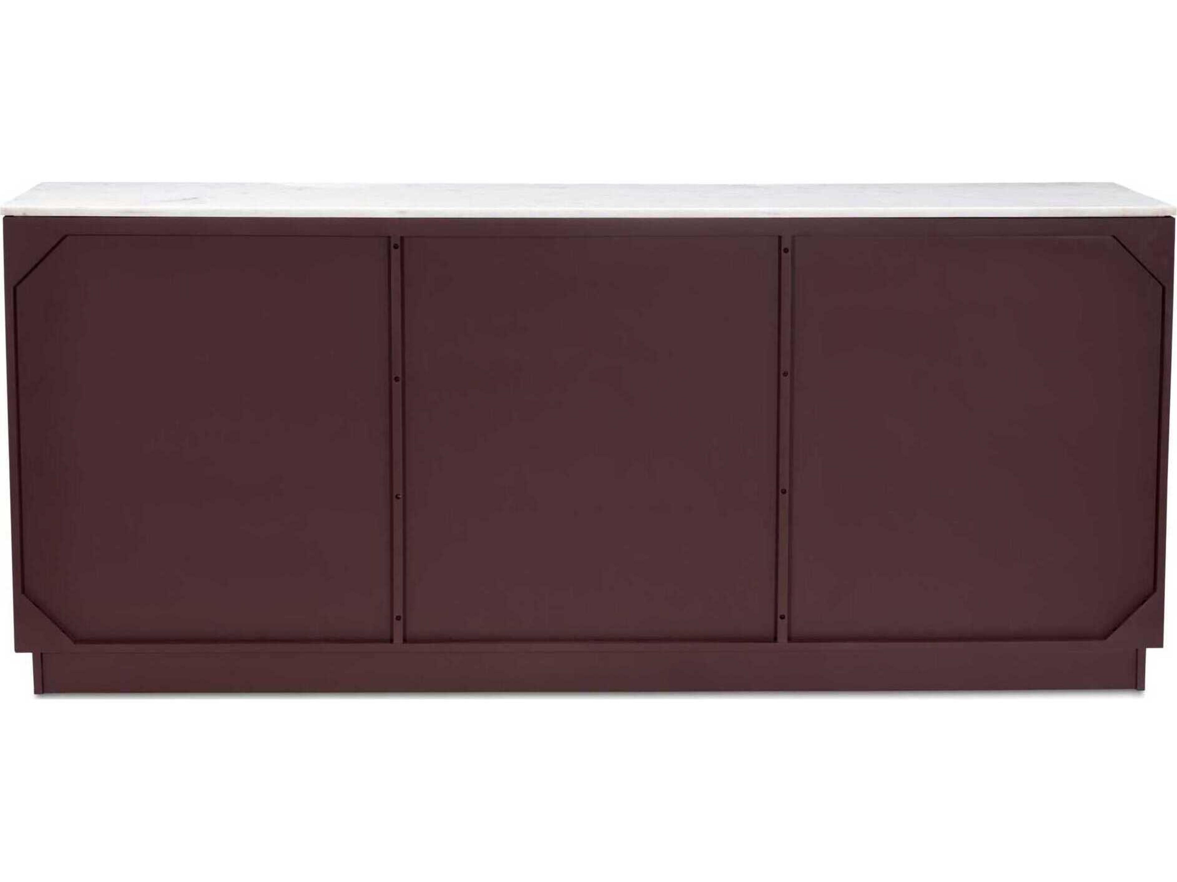 Moe's Home Nadine 78" Mango Wood Red Sideboard