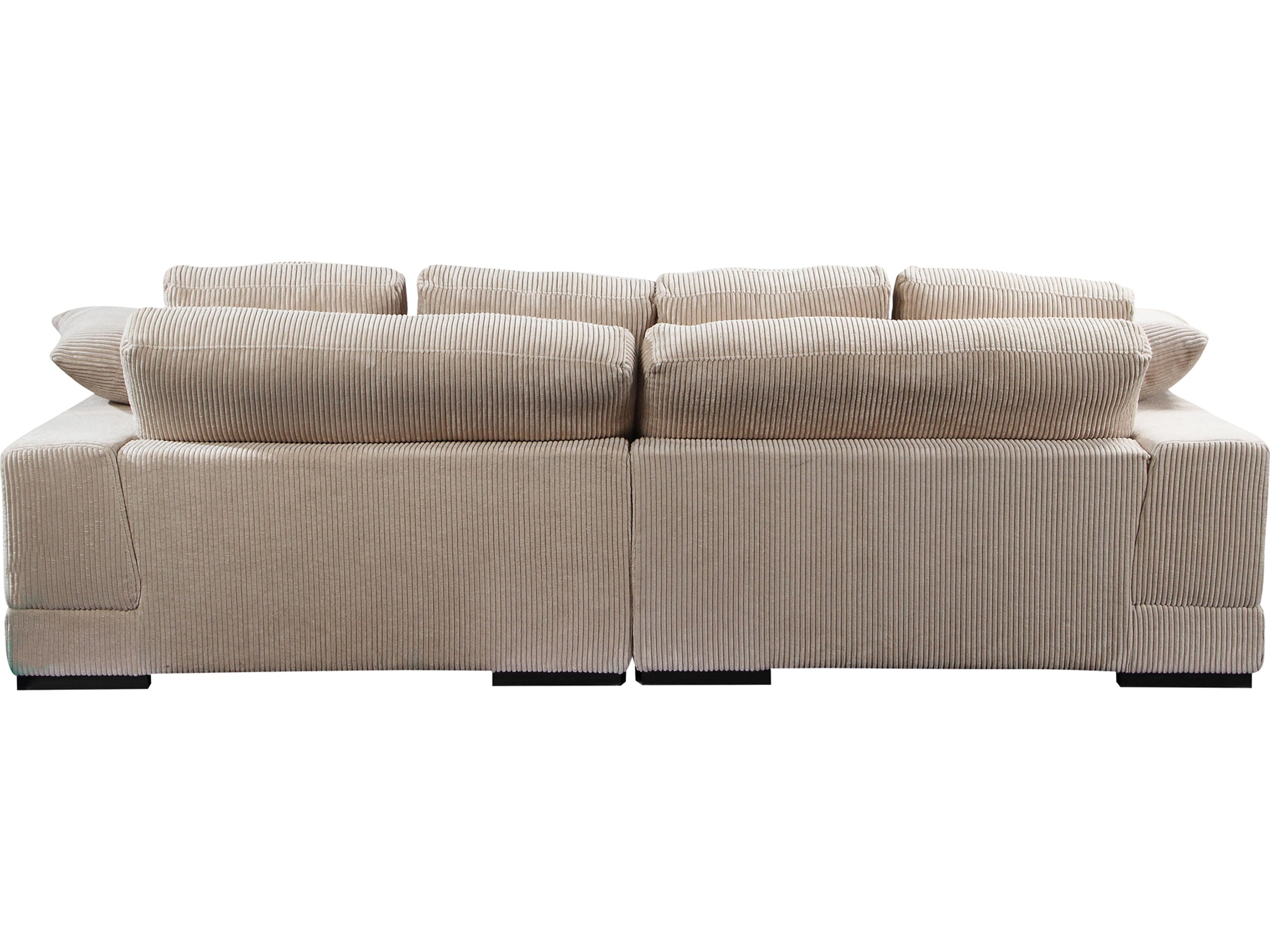 Moe's Home Plunge Sectional Cappuccino