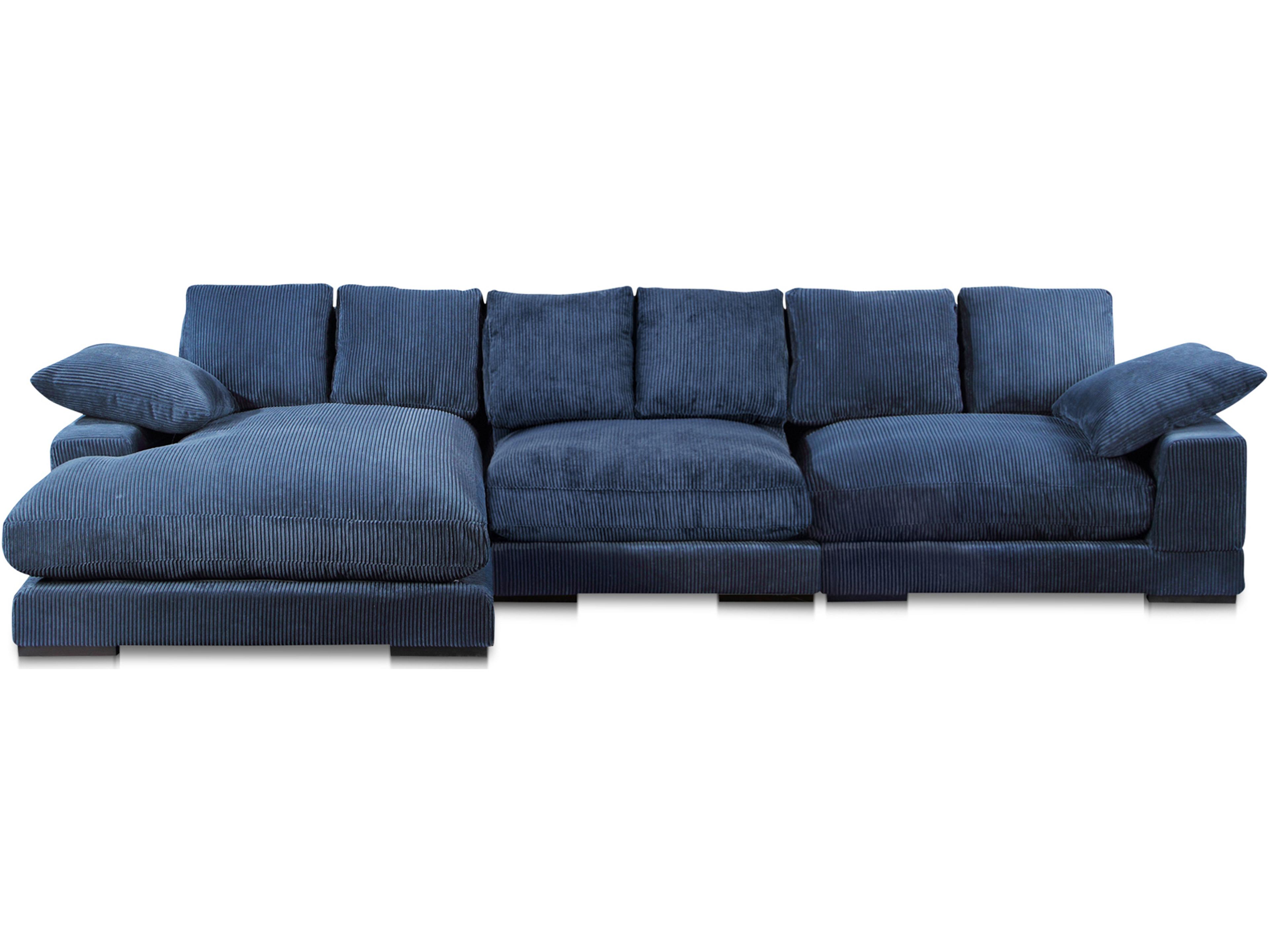 Plunge Large Sectional Navy