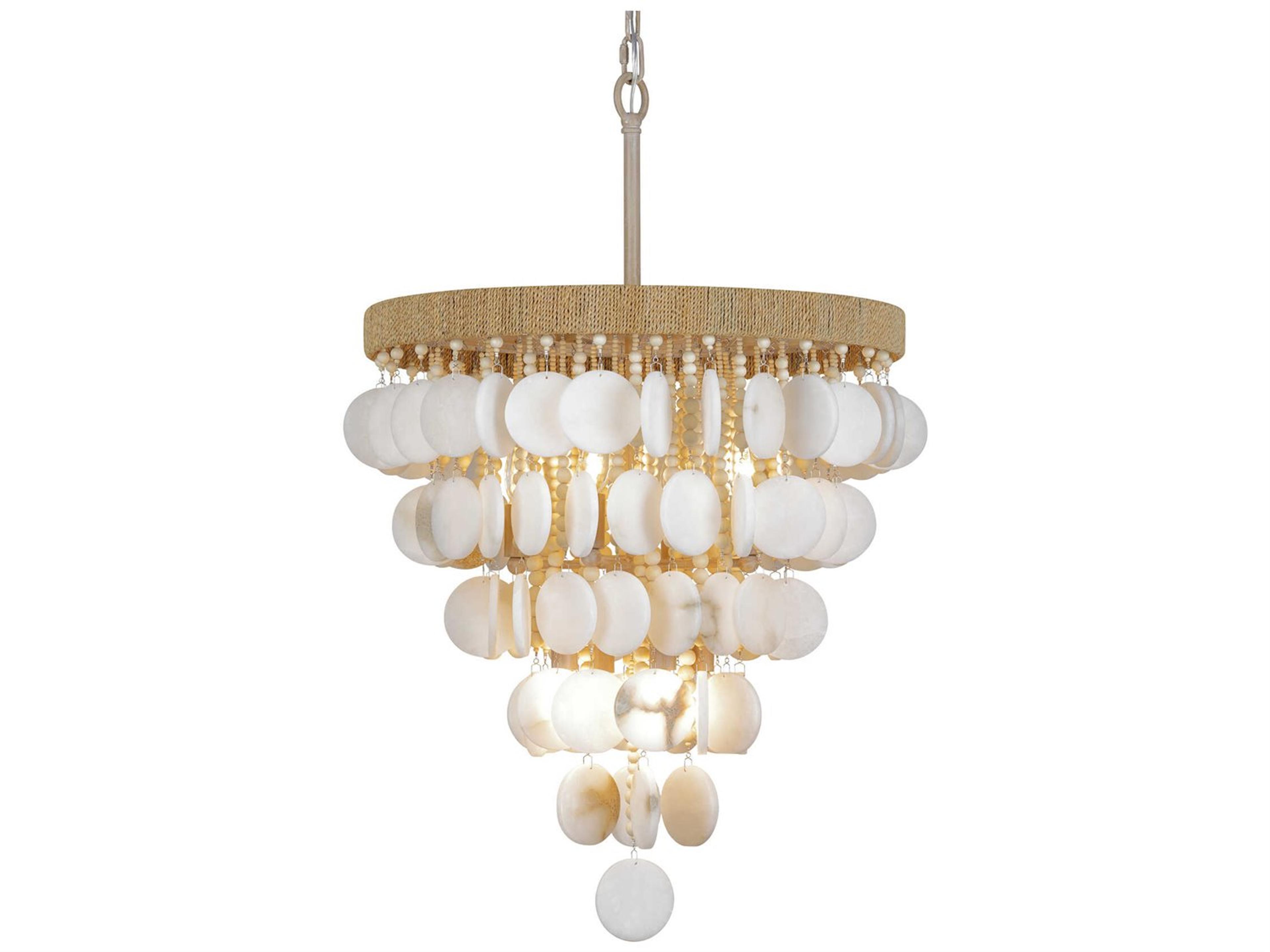 Aurelias Cove 8-Light Autumn White Pendant