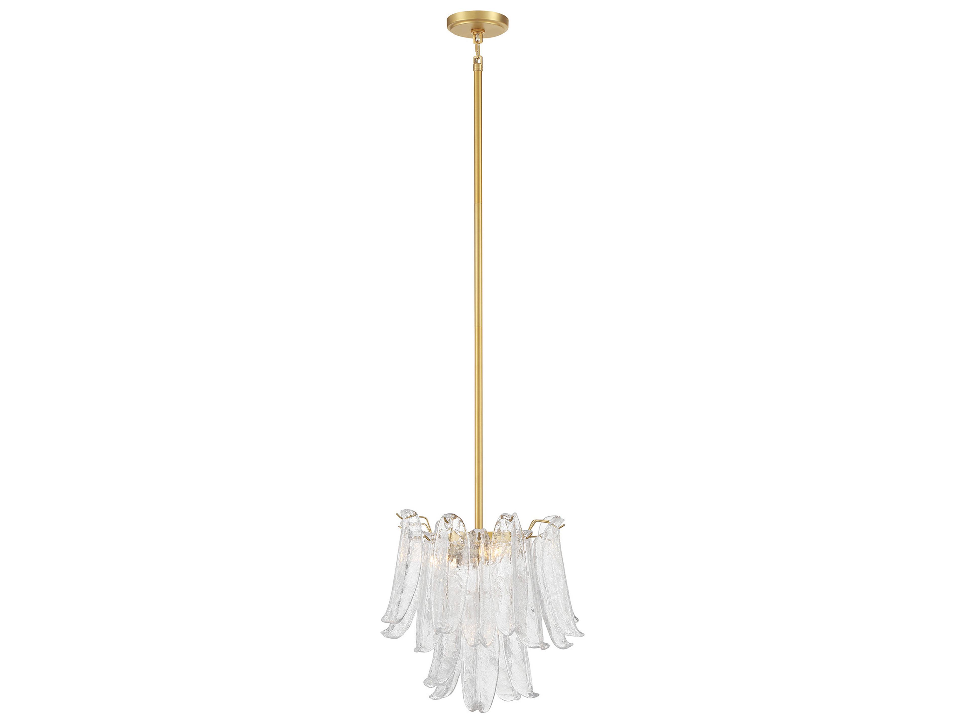 Regent 4-Light Legacy Brass Chandelier
