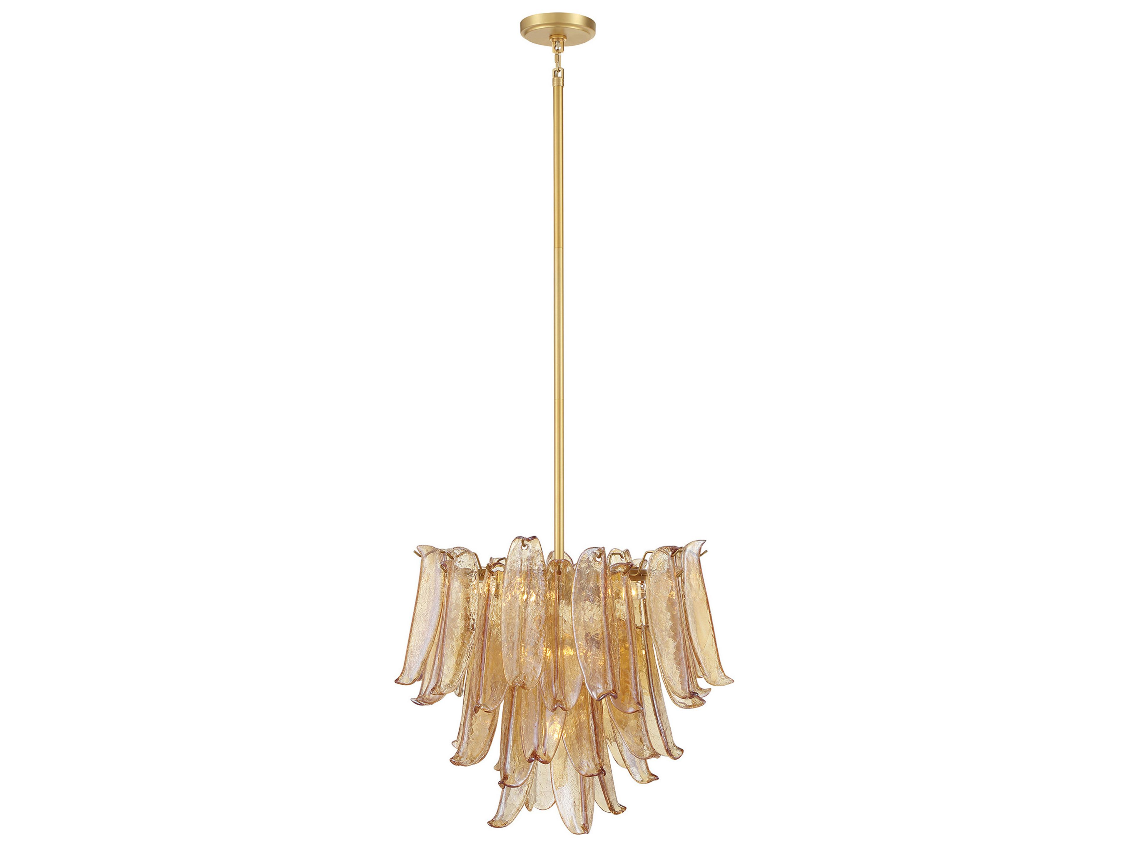 Regent 9-Light Legacy Brass Chandelier