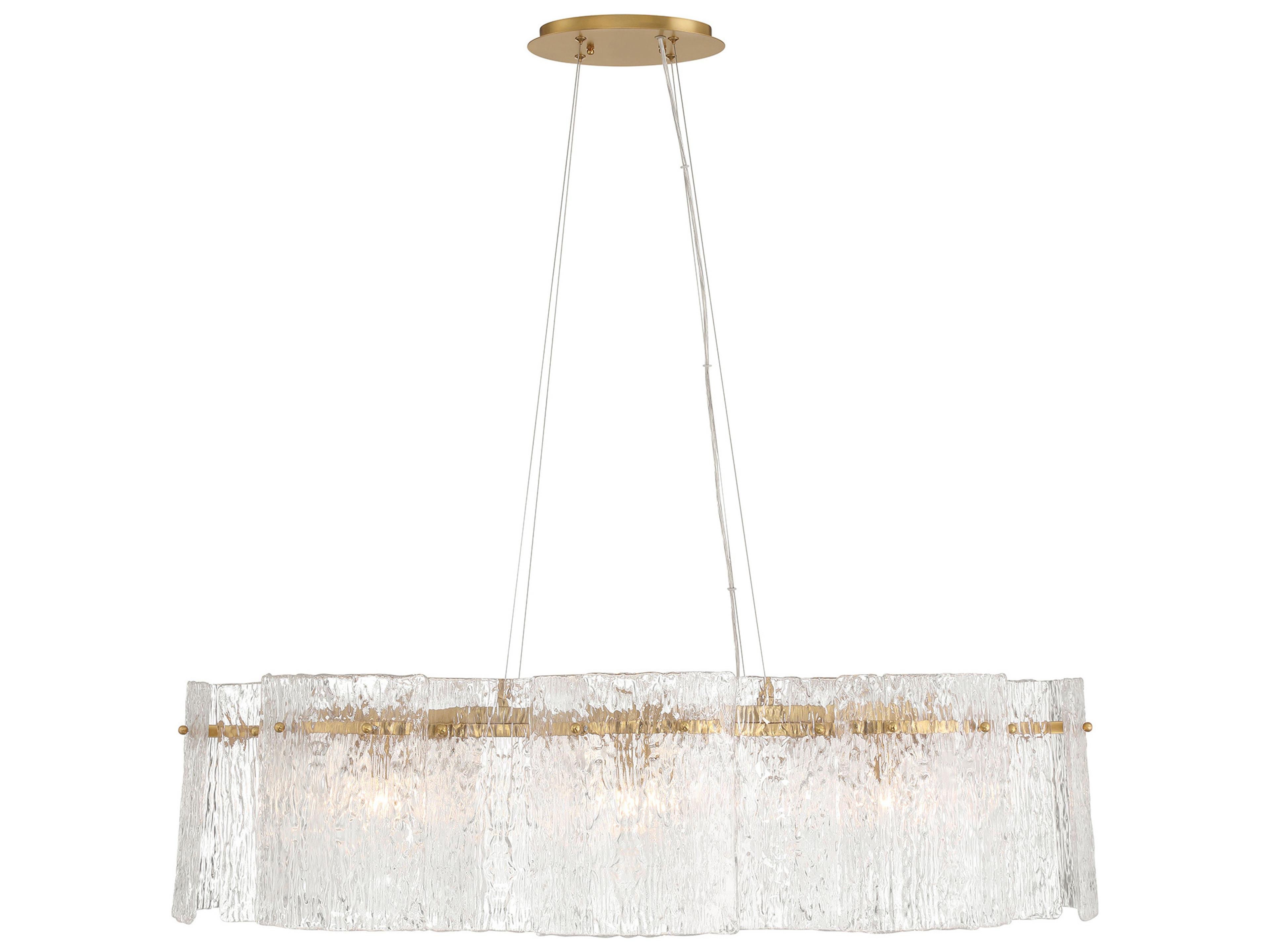 Brookstreet 8-Light Legacy Brass Drum Pendant