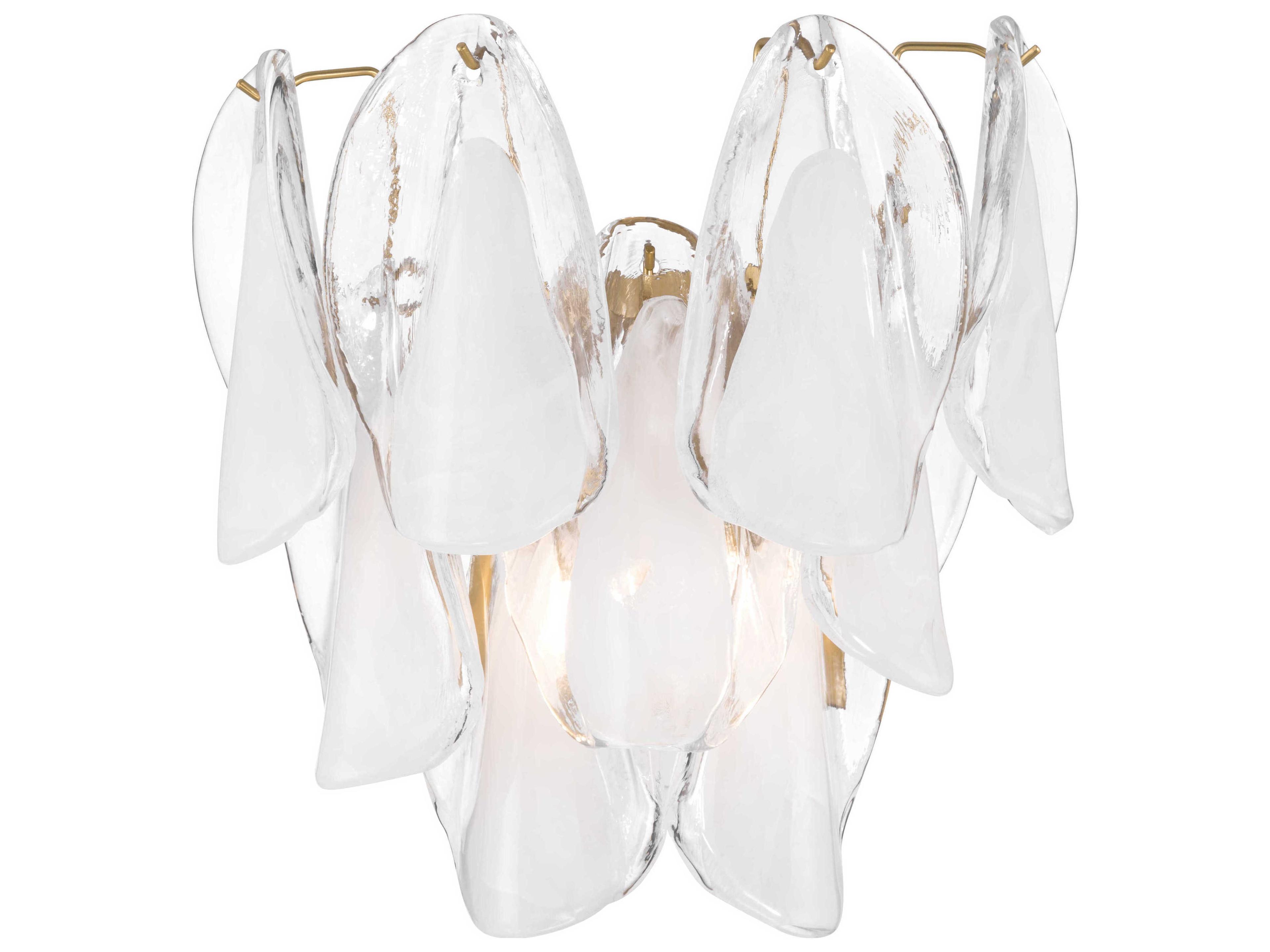 Verla Crest 2-Light Legacy Brass Wall Sconce