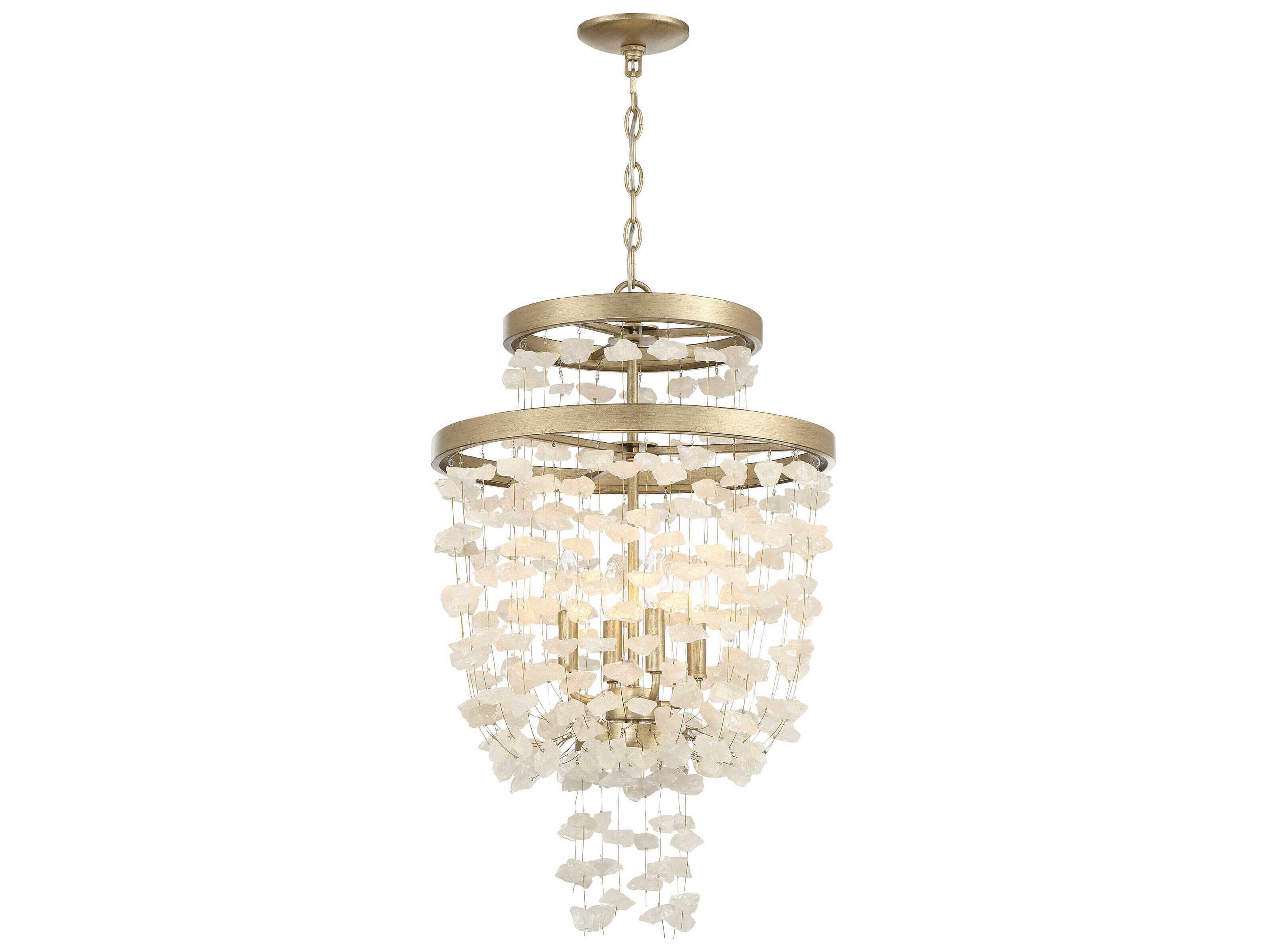 Stonybrook 4-Light Havana Gold Pendant