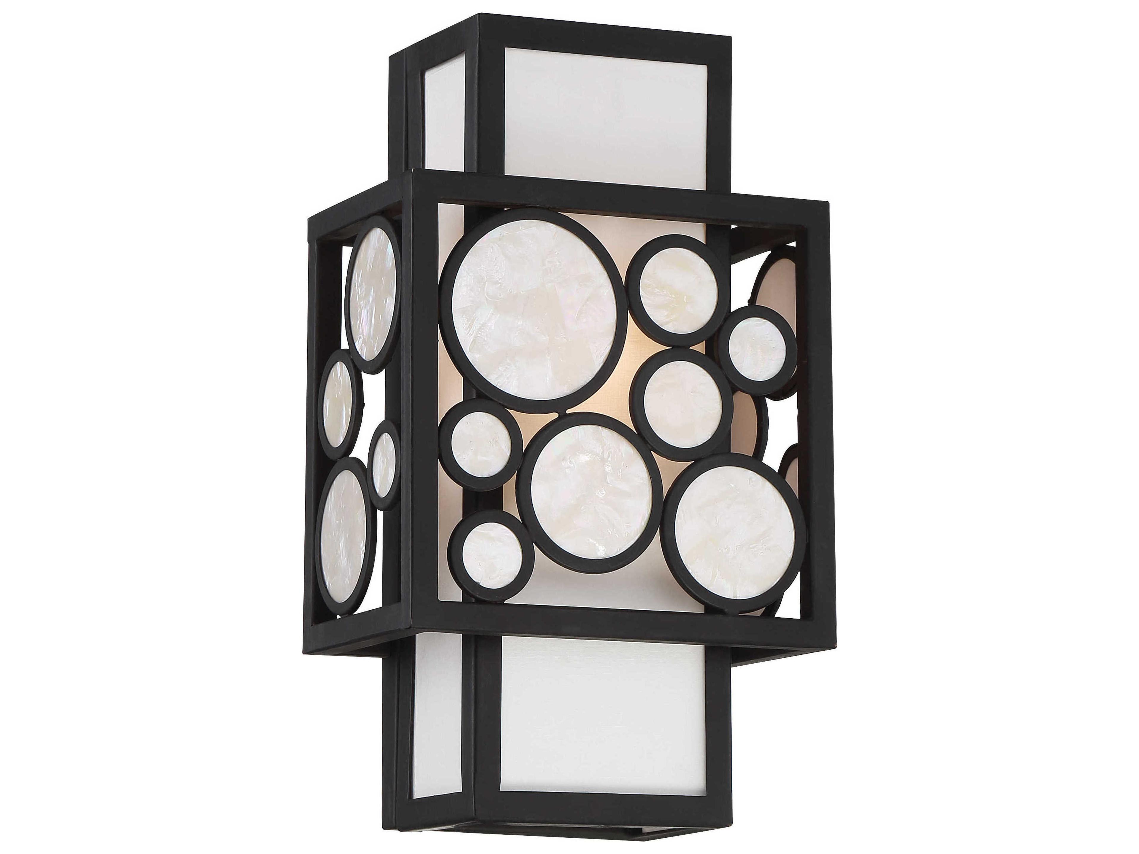 Mosaic 1-Light Oil Rubbed Bronze Wall Sconce