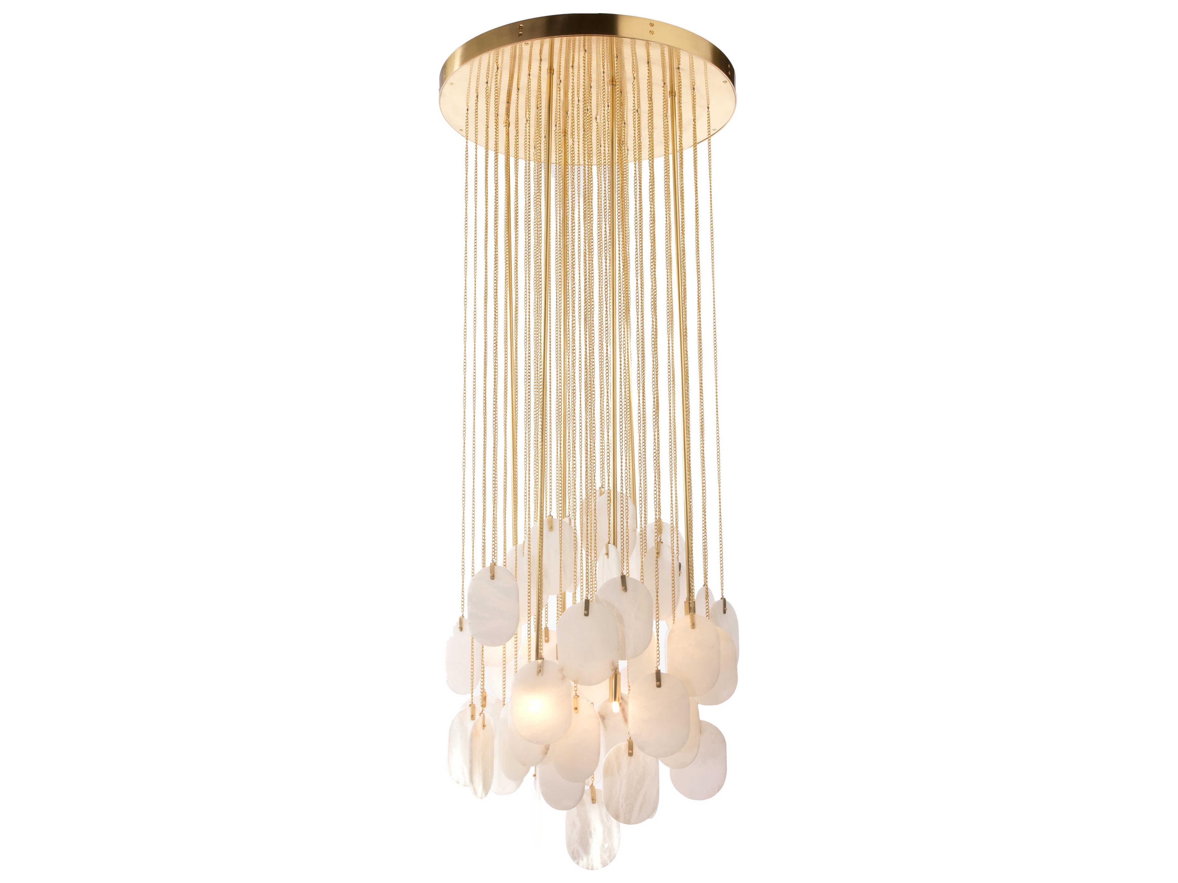 Constaledo 6-Light Brass Pendant