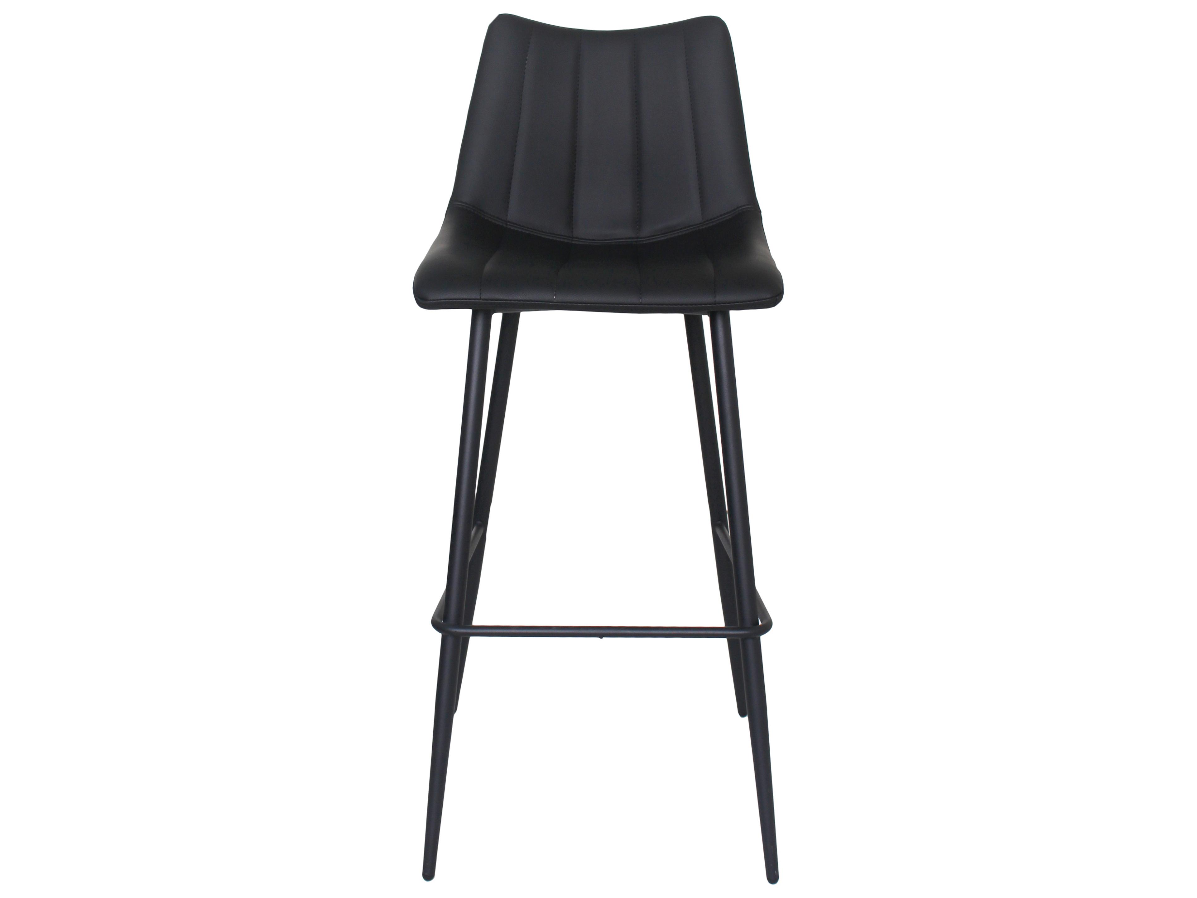 Moe's Home Alibi Ply Wood Black Bar Stool - Set of Two