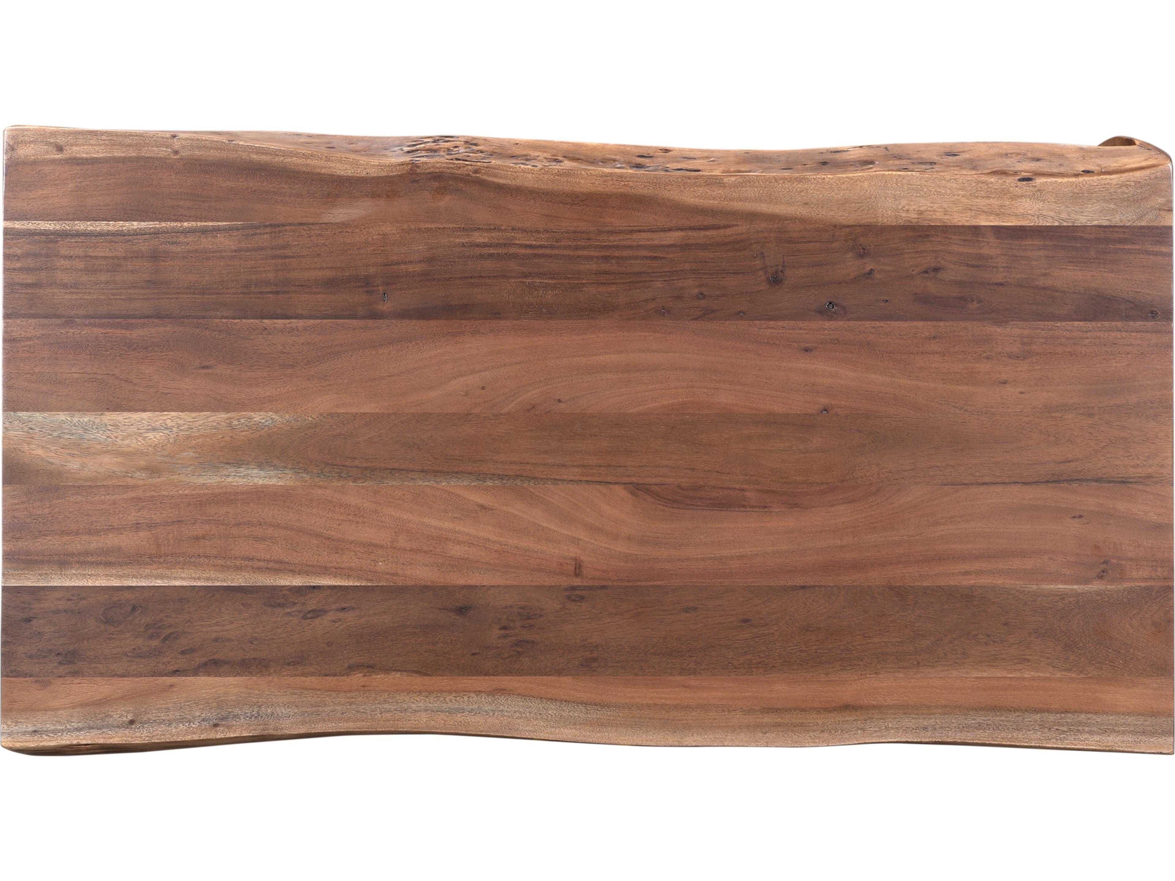 Moe's Home Tyrell Rectangular Wood Smoked Coffee Table