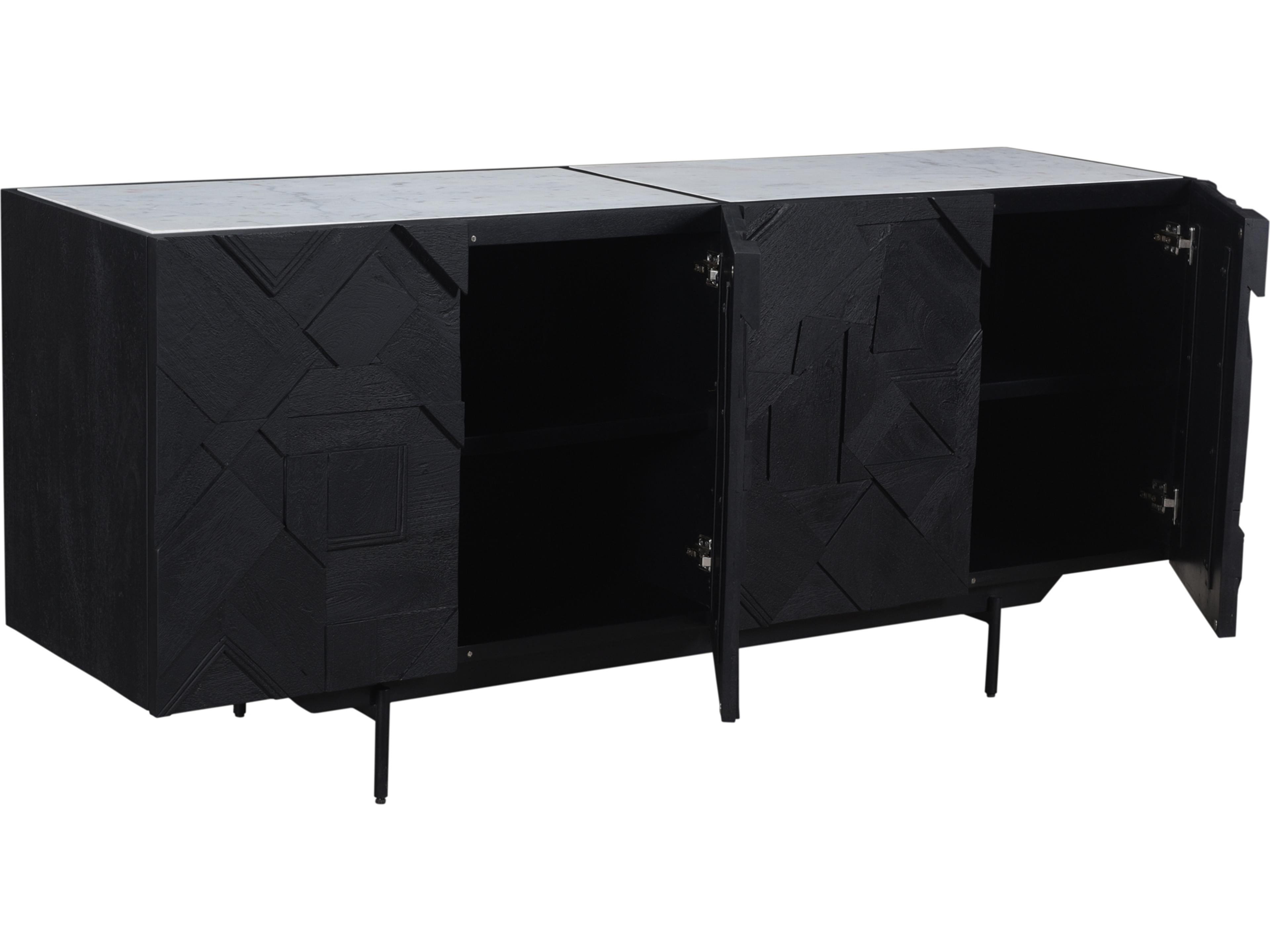 Moe's Home Kattan 72" Sideboard Black