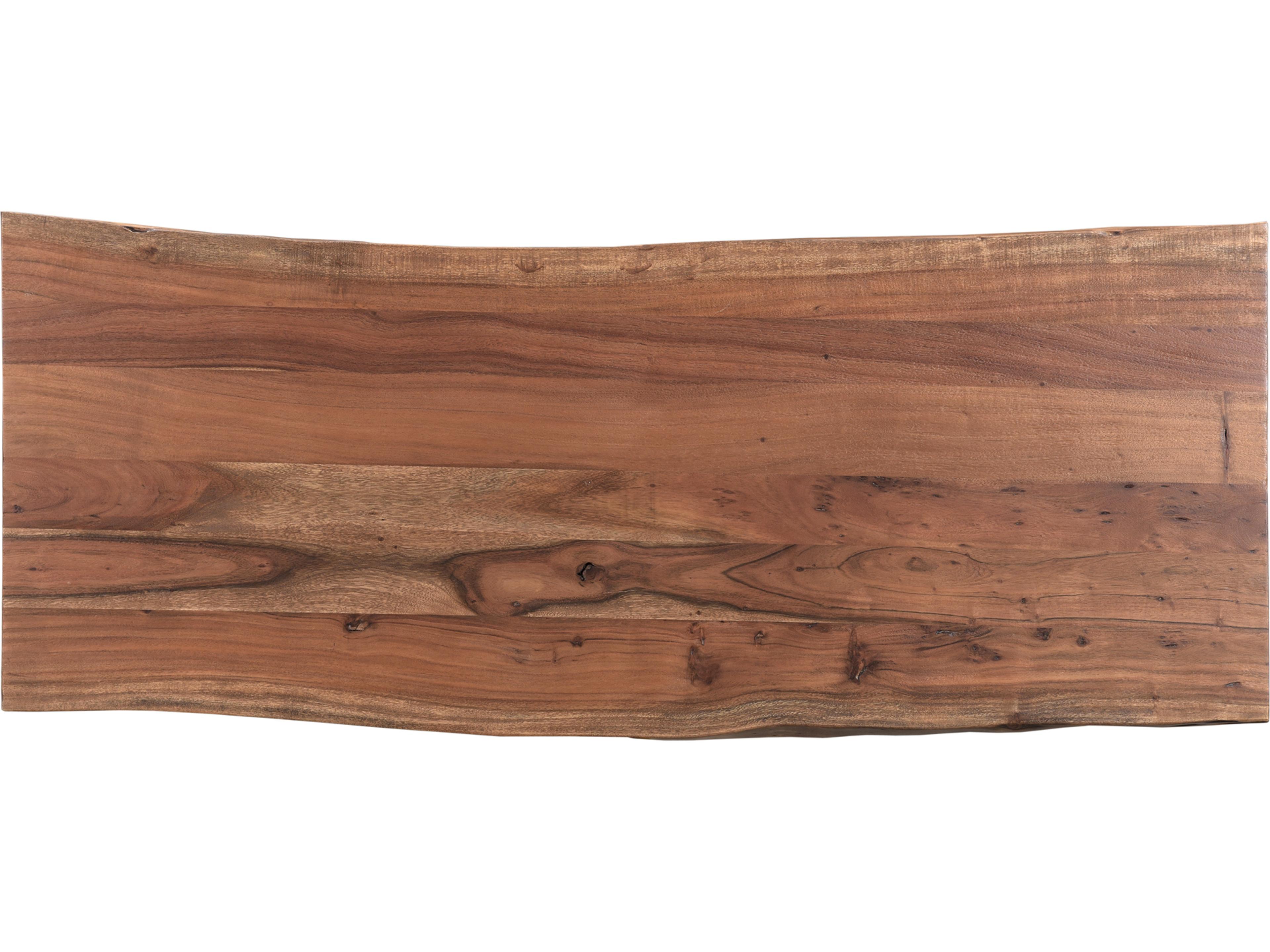 Moe's Home Tyrell Acadia Brown Acacia Wood Computer Desk