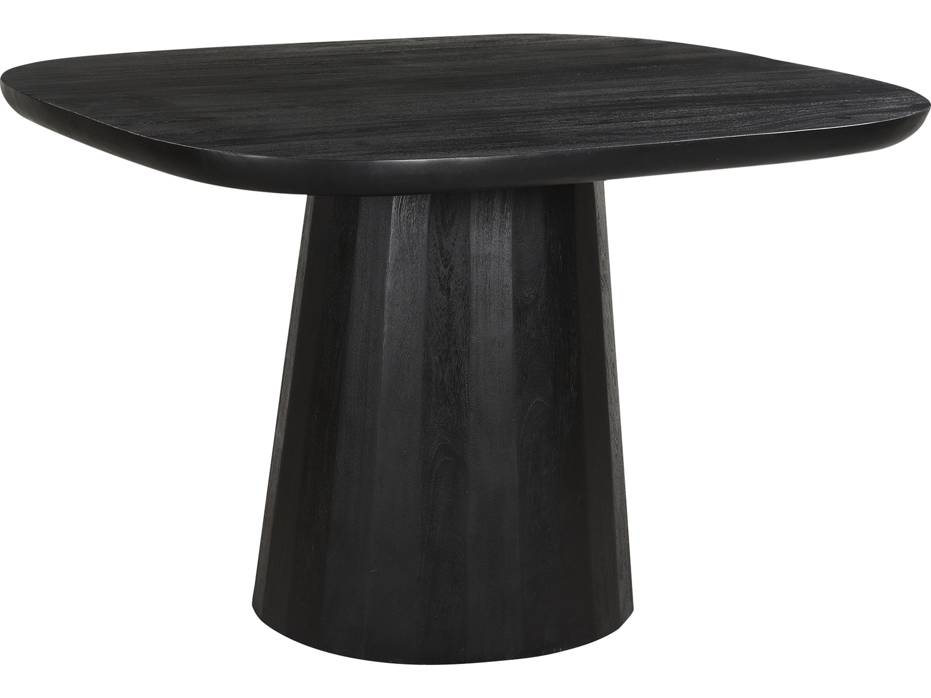 Moe's Home Freed Rectangular Wood Black Dining Table
