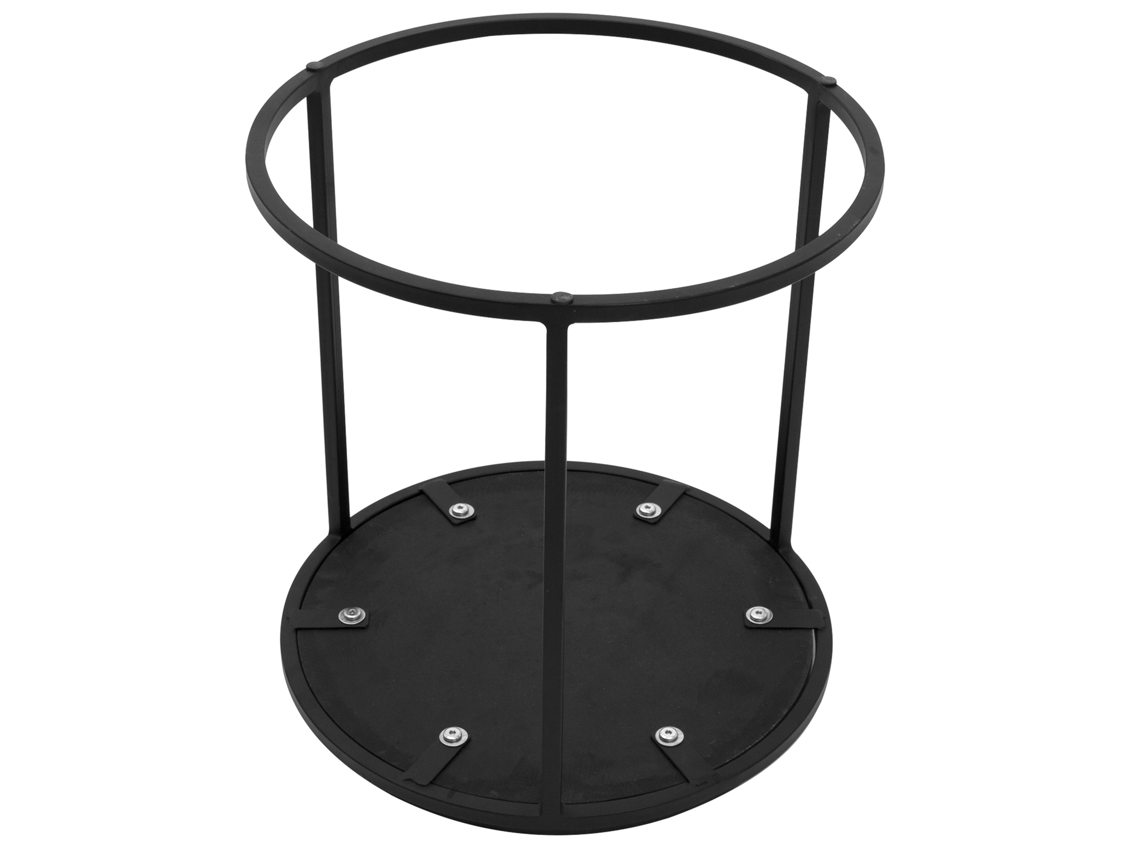 Moe's Home Round Stone Black End Table - Set of Two