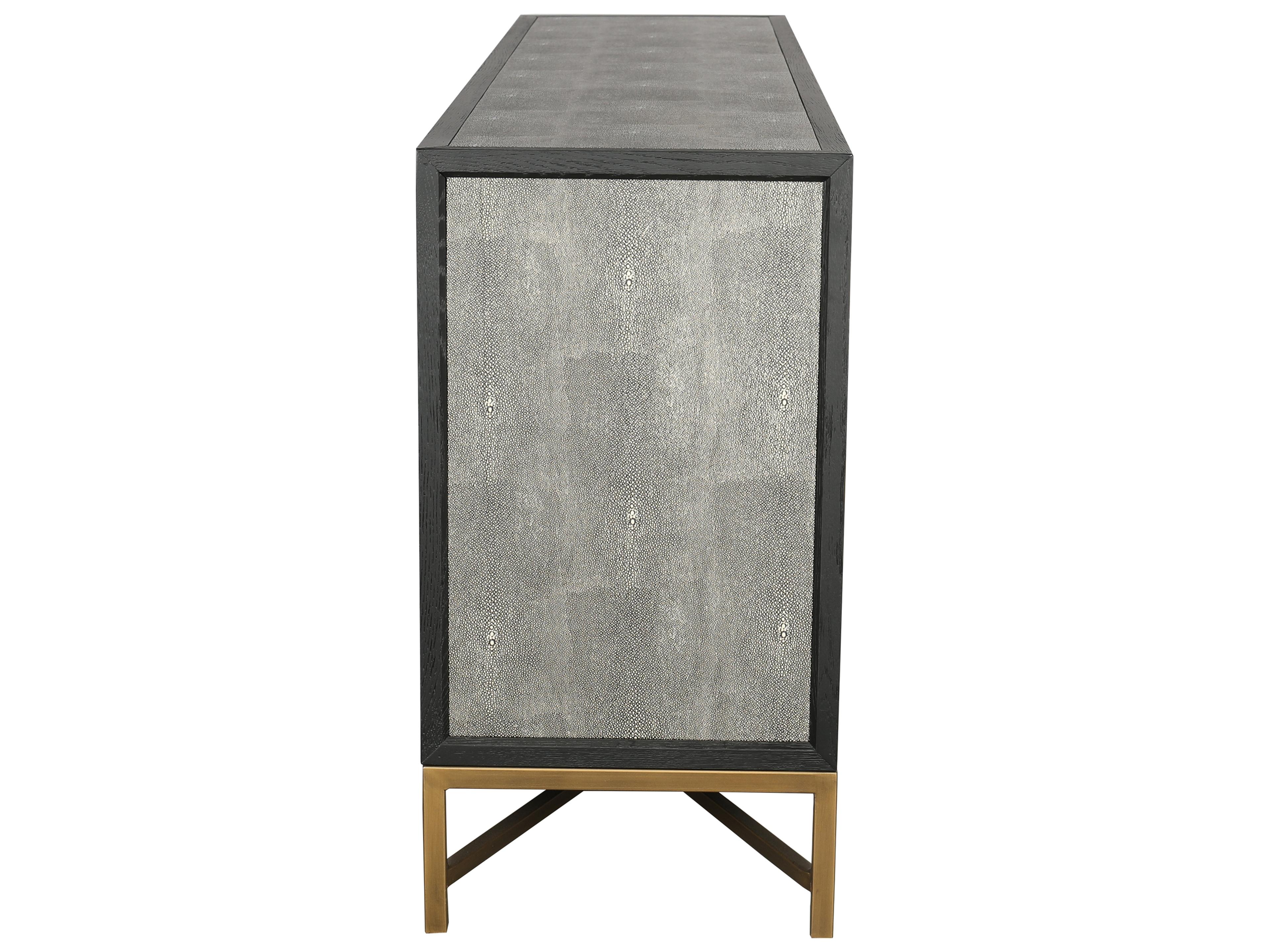 Moe's Home Mako 76" Oak Wood Grey Sideboard