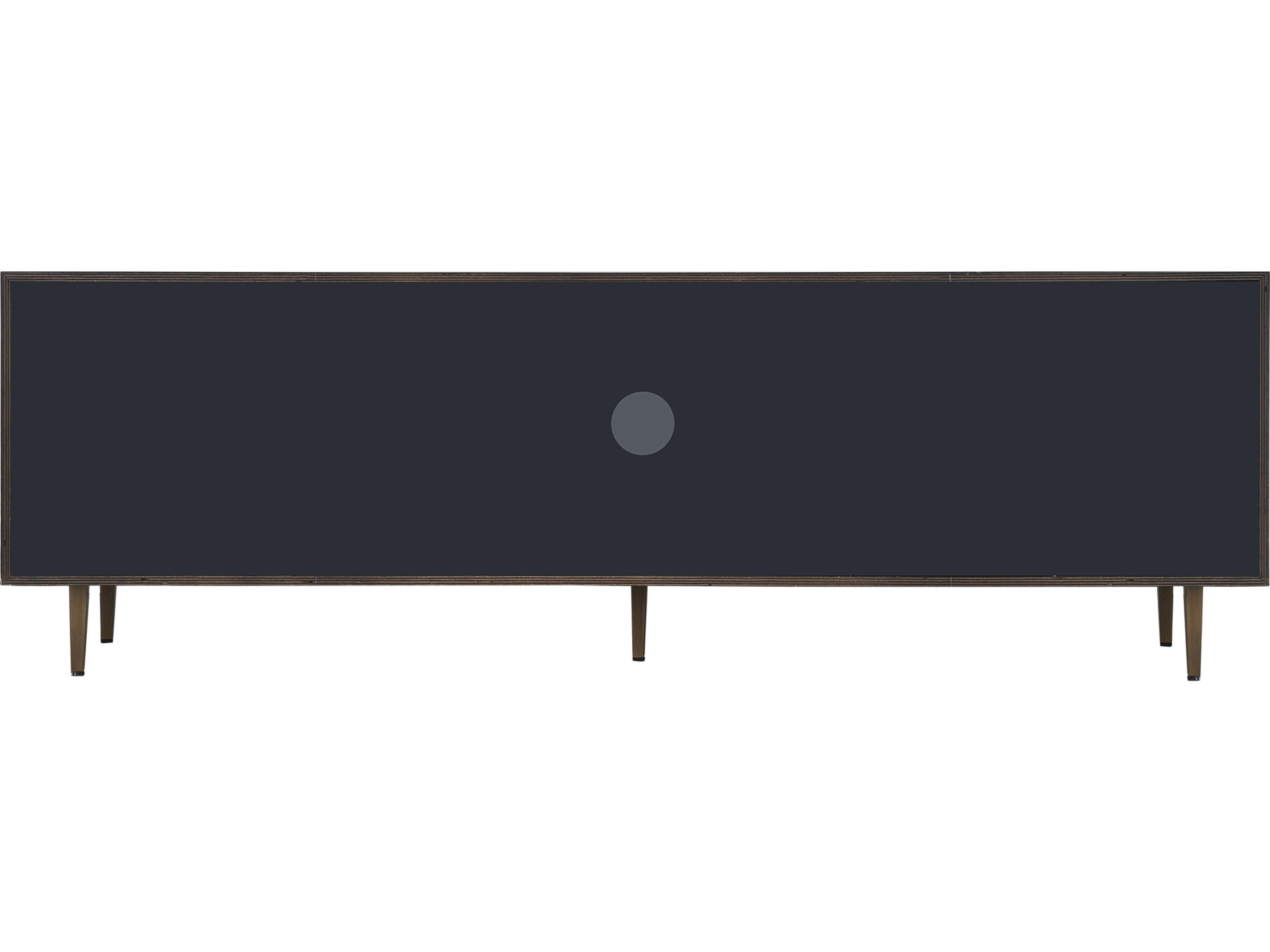 Moe's Home 79" Oak Wood Black Sideboard