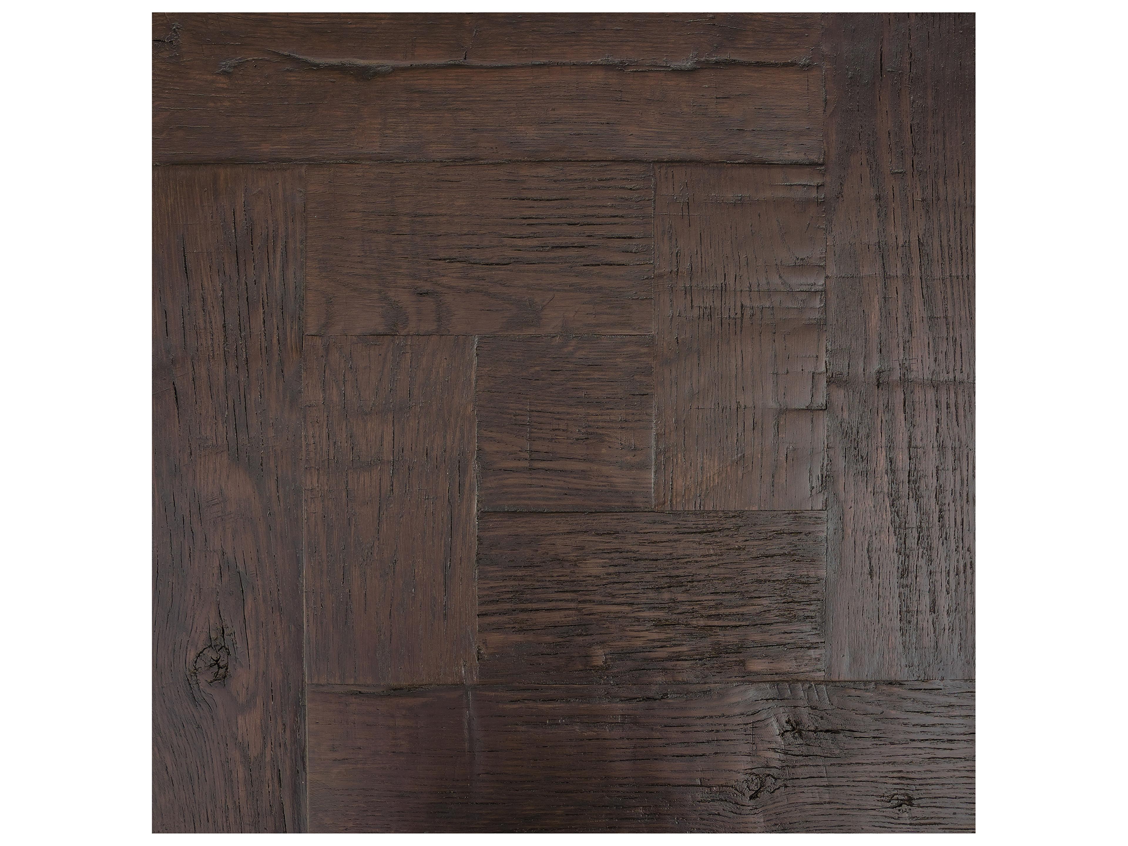 Moe's Home Evander Square Wood Rustic Brown End Table