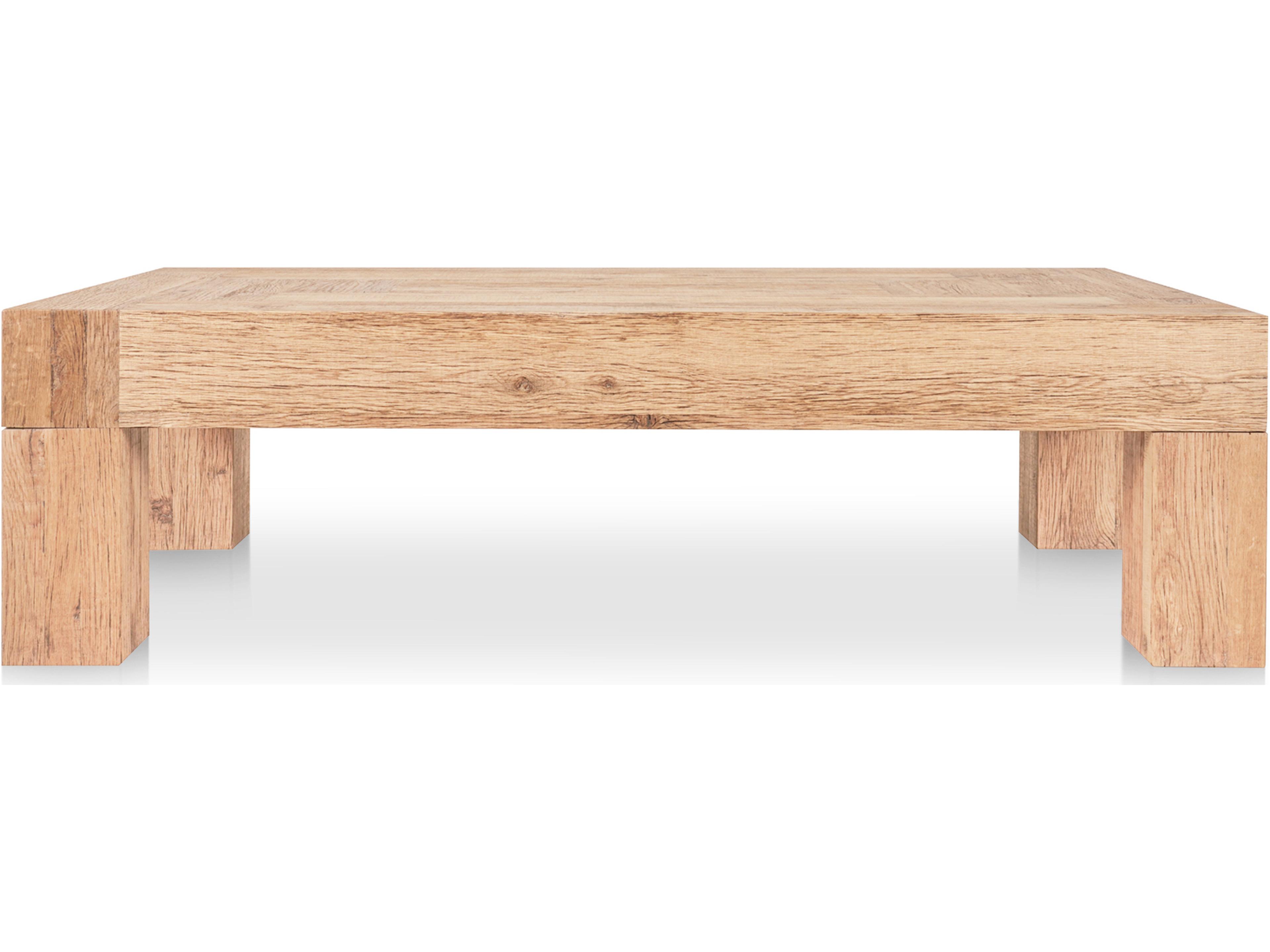 Evander Rectangular Wood Coffee Table