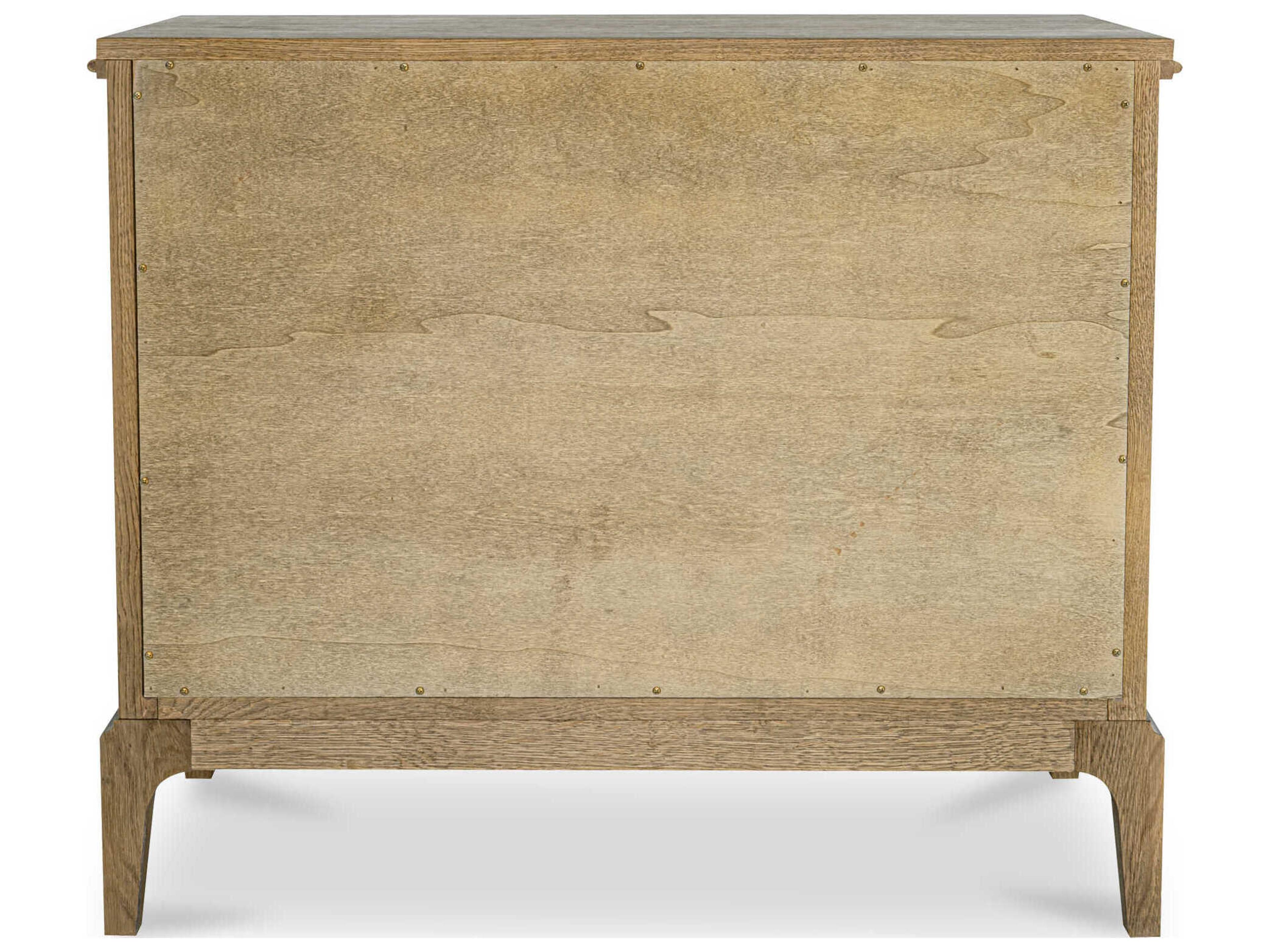 Moe's Home Sadie 2-Drawers Oak Wood Nightstand