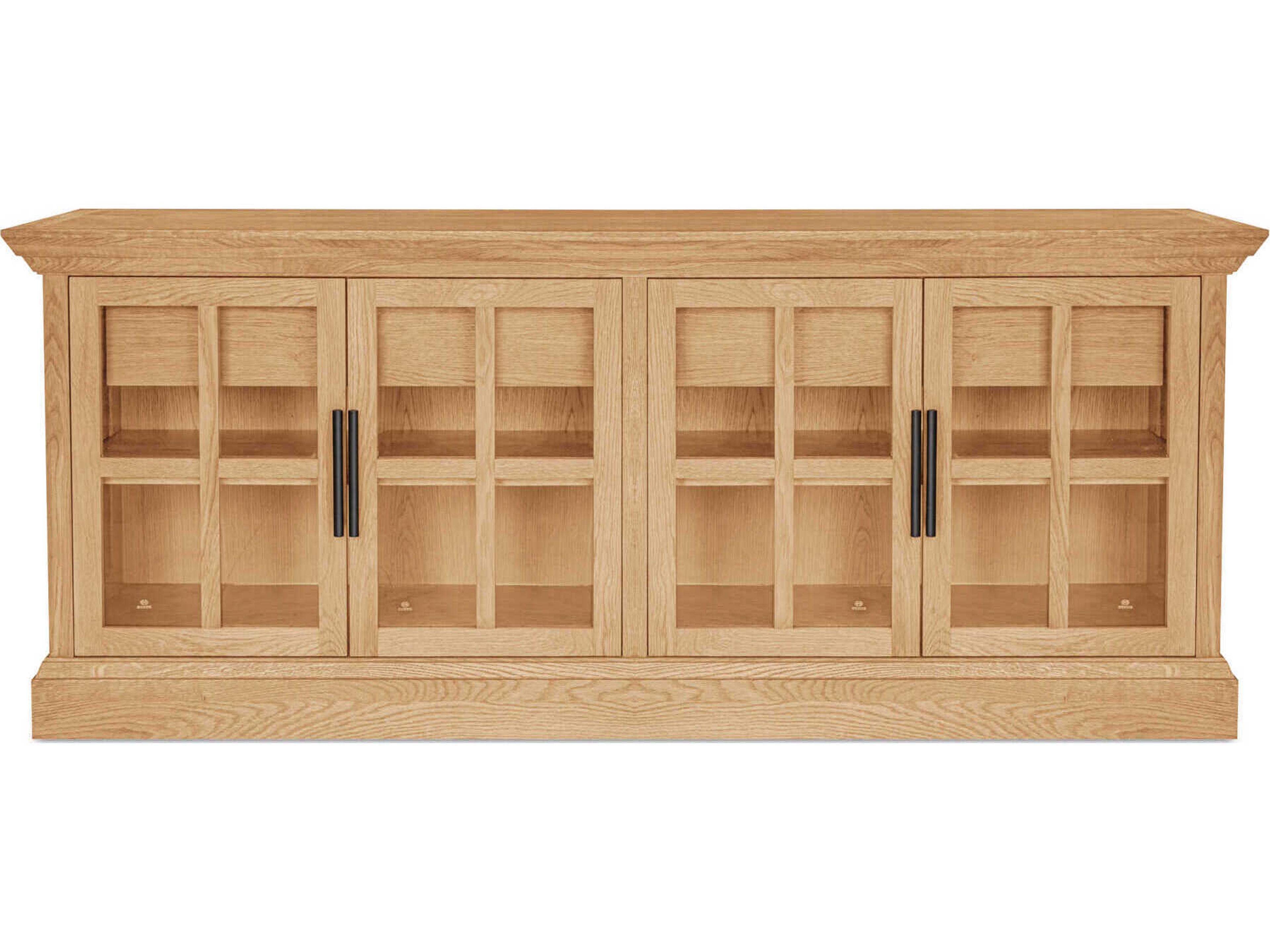 Raymond 78" Oak Wood Natural Sideboard