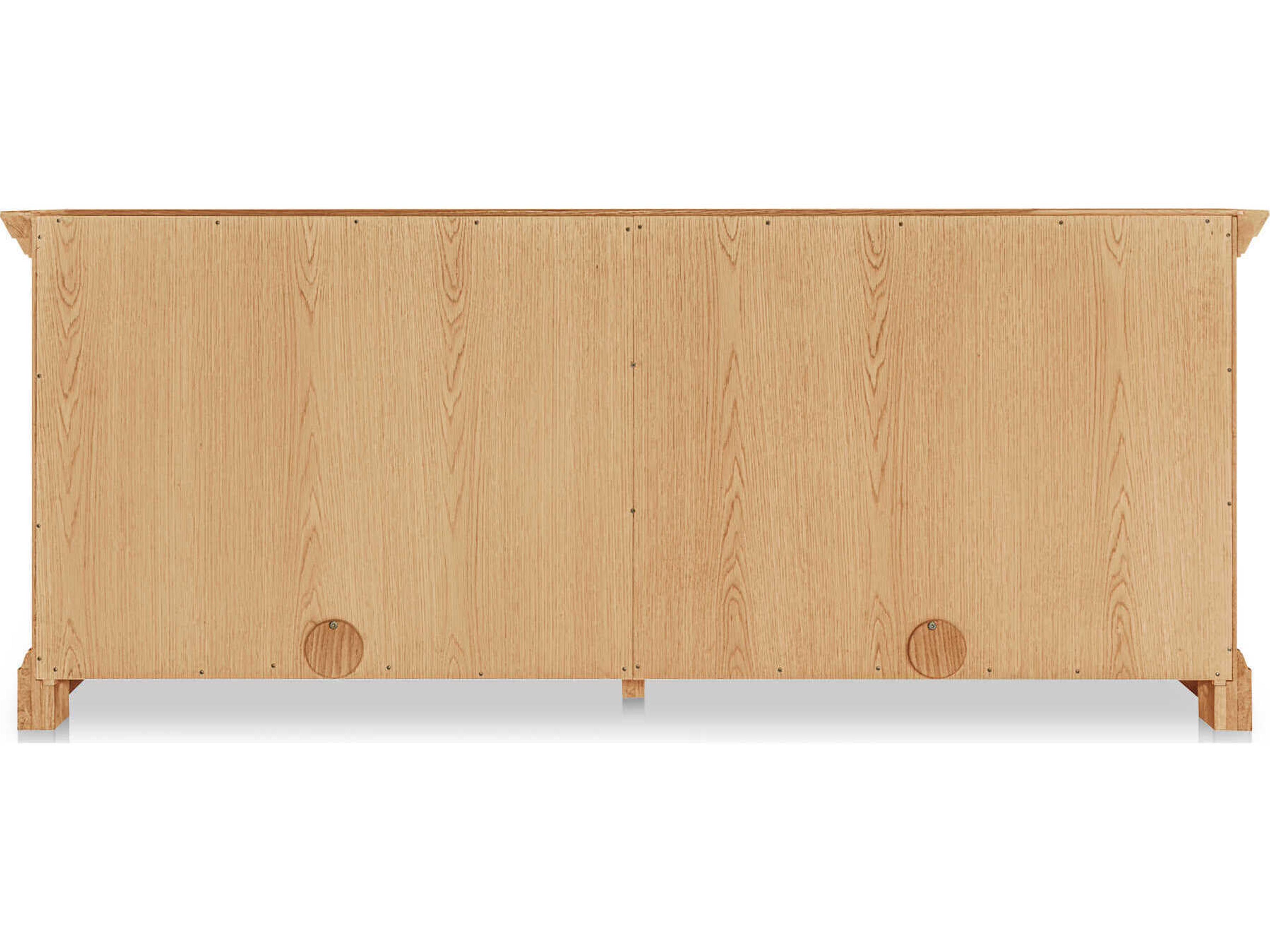 Moe's Home Raymond 78" Oak Wood Natural Sideboard