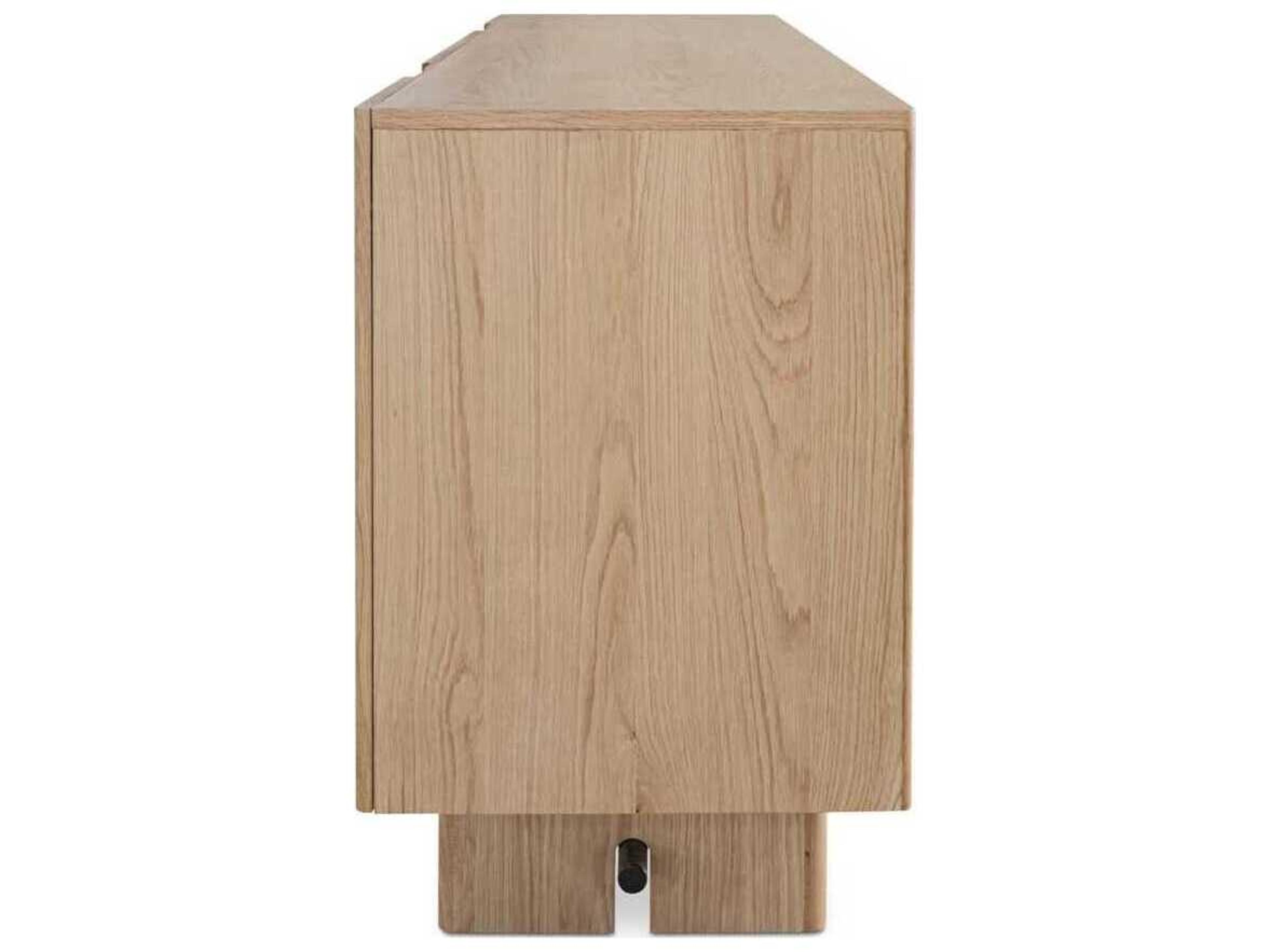 Moe's Home Madison 94" Oak Wood Natural Sideboard