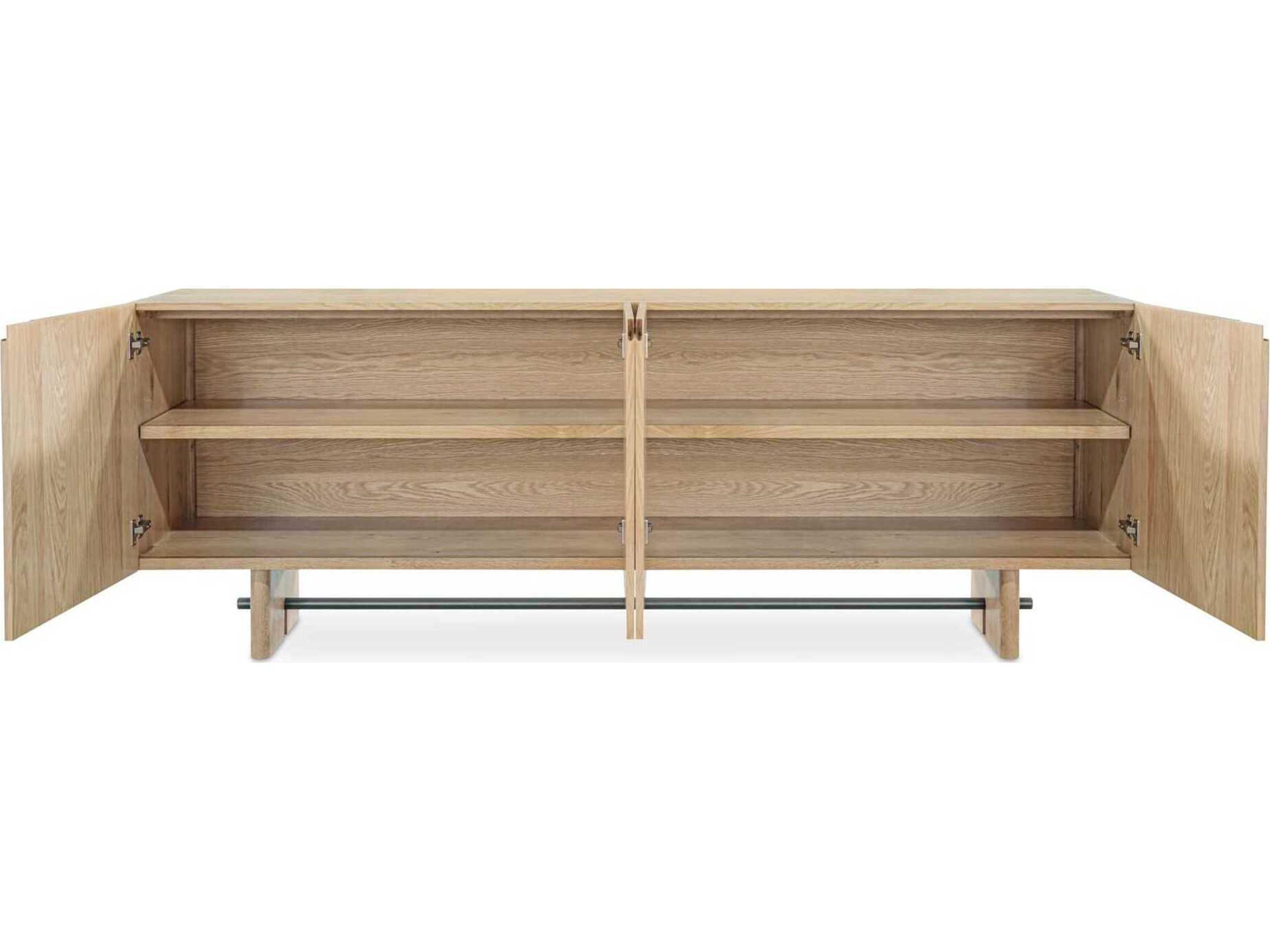 Moe's Home Madison 94" Oak Wood Natural Sideboard