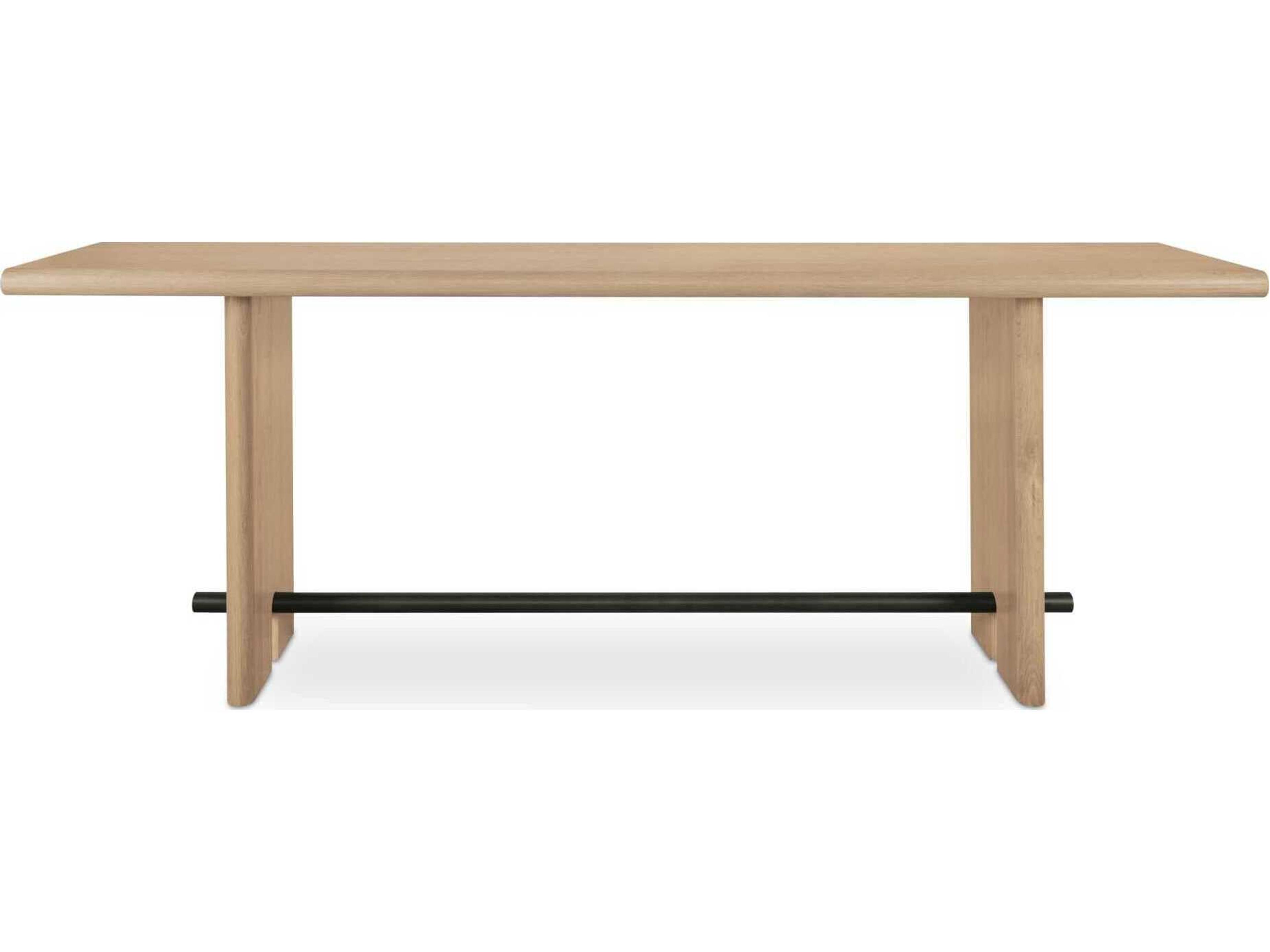Moe's Home Madison Rectangular Wood Natural Oak Console Table