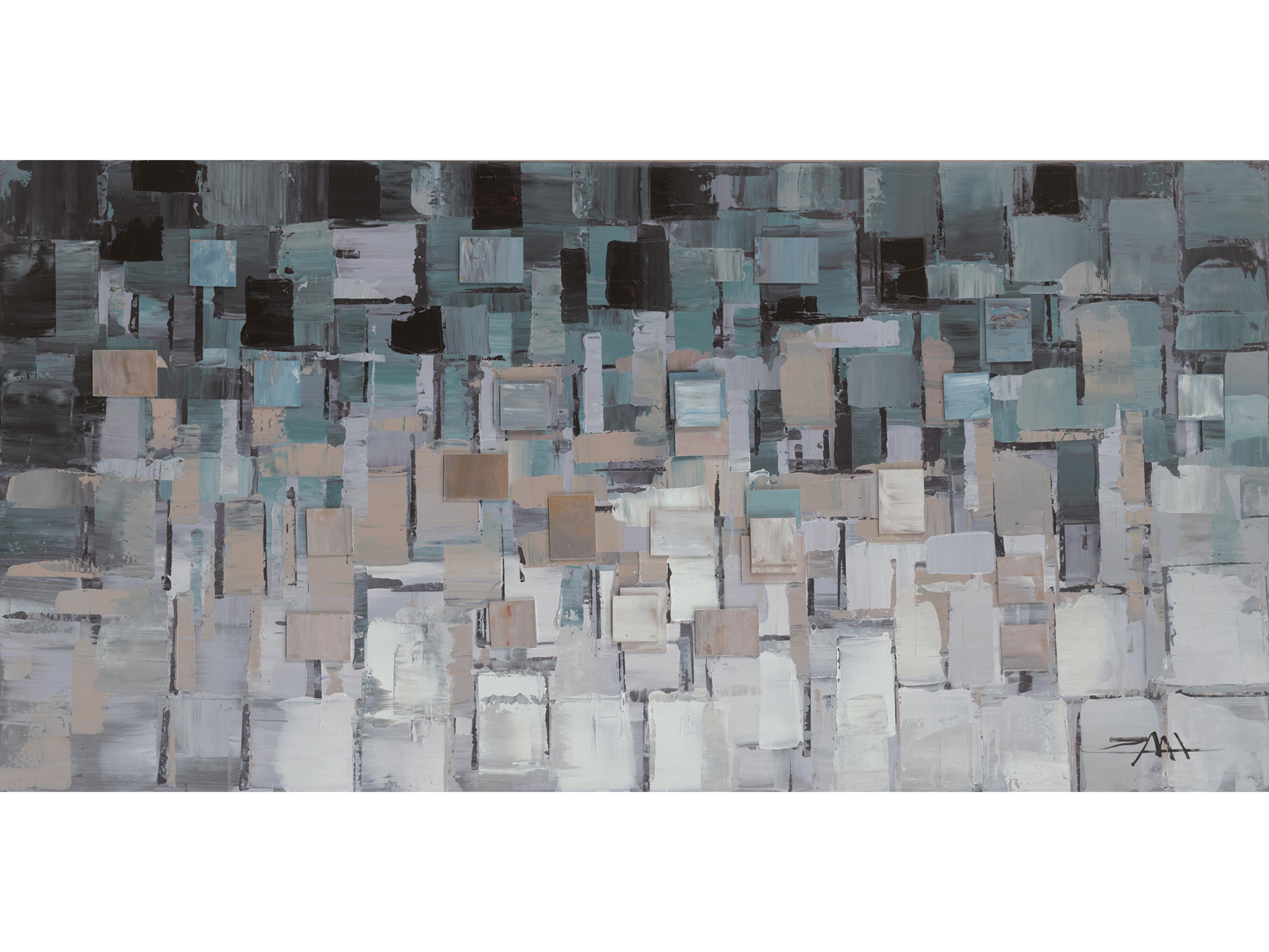 Moe's Home Segments Canvas Wall Art