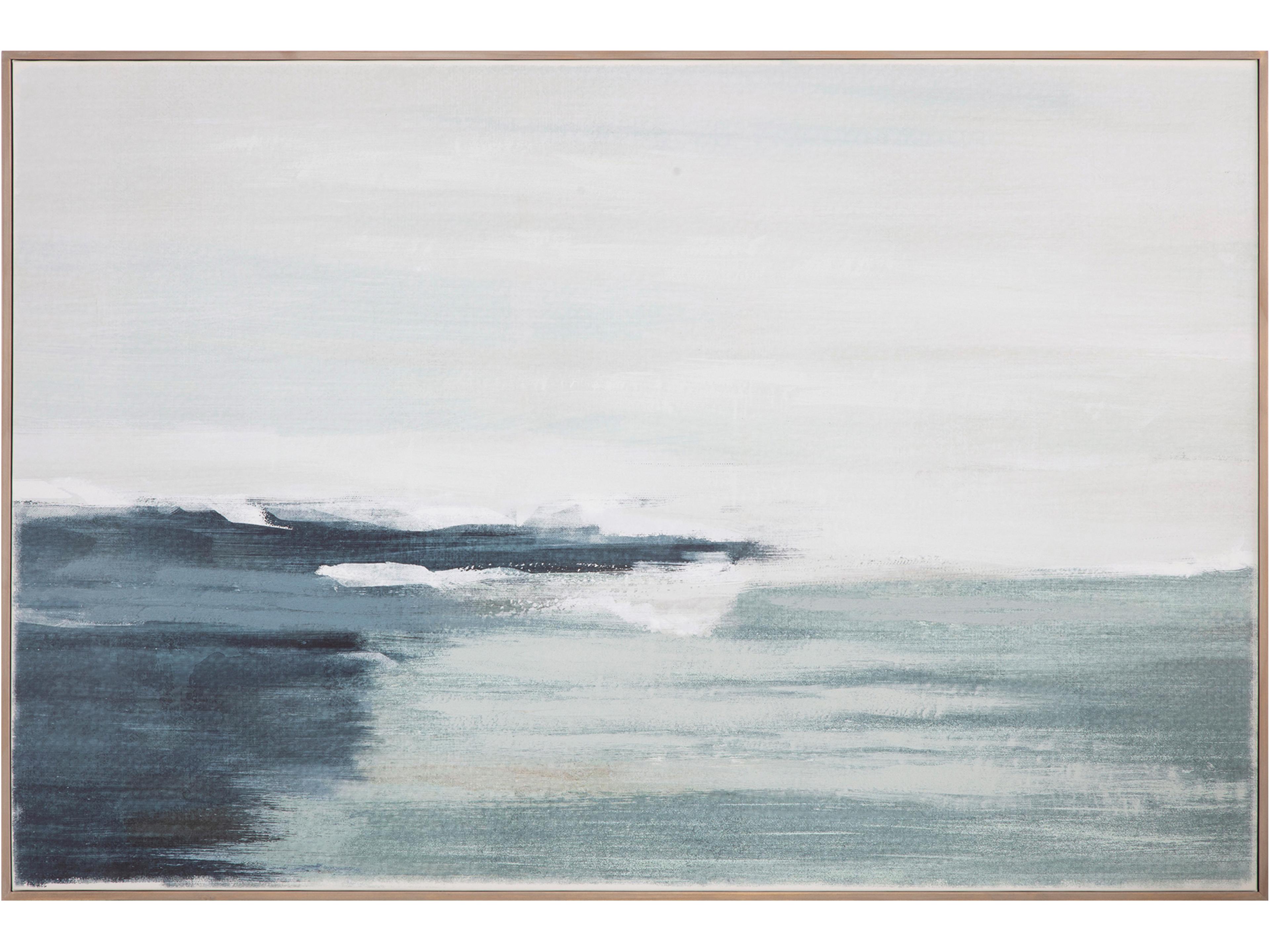 Shoreline Framed Painting Abstract Wall Art