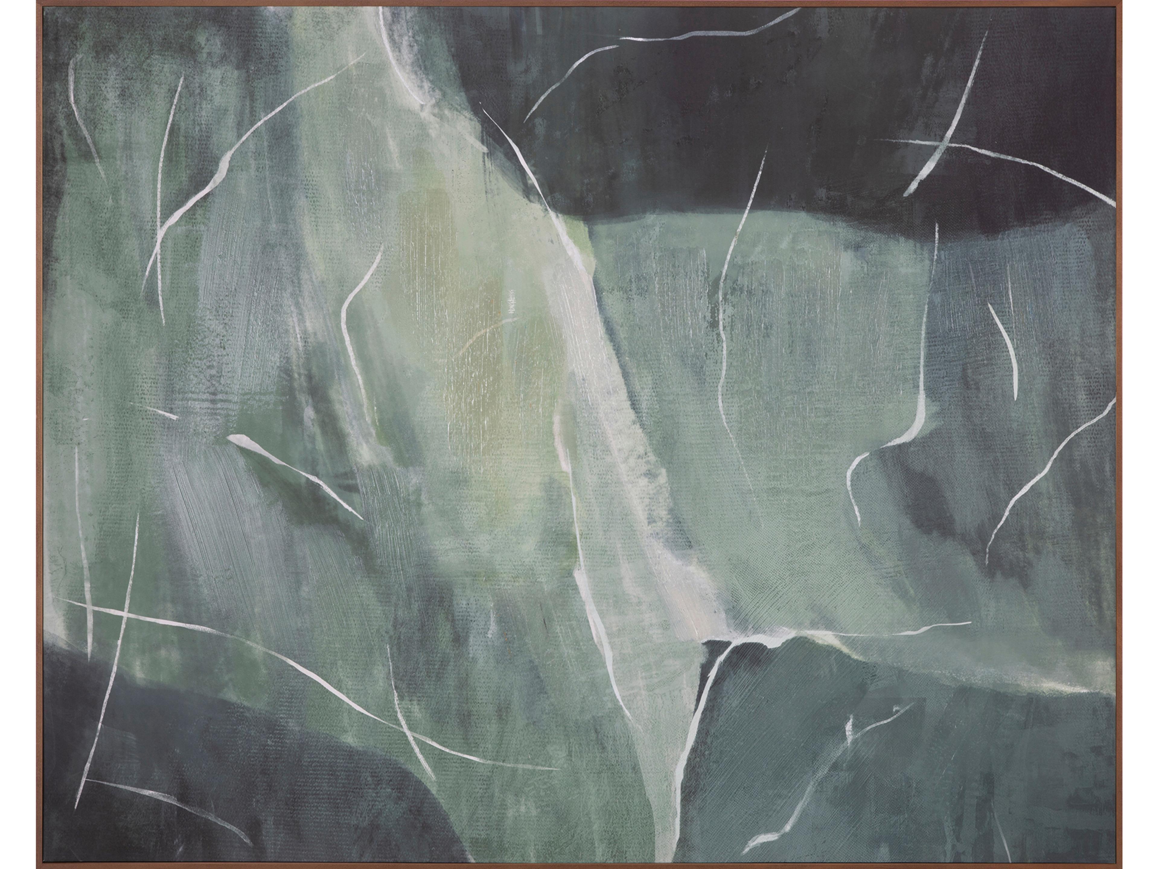 Impression Framed Painting Large Scale Abstract Wall Art