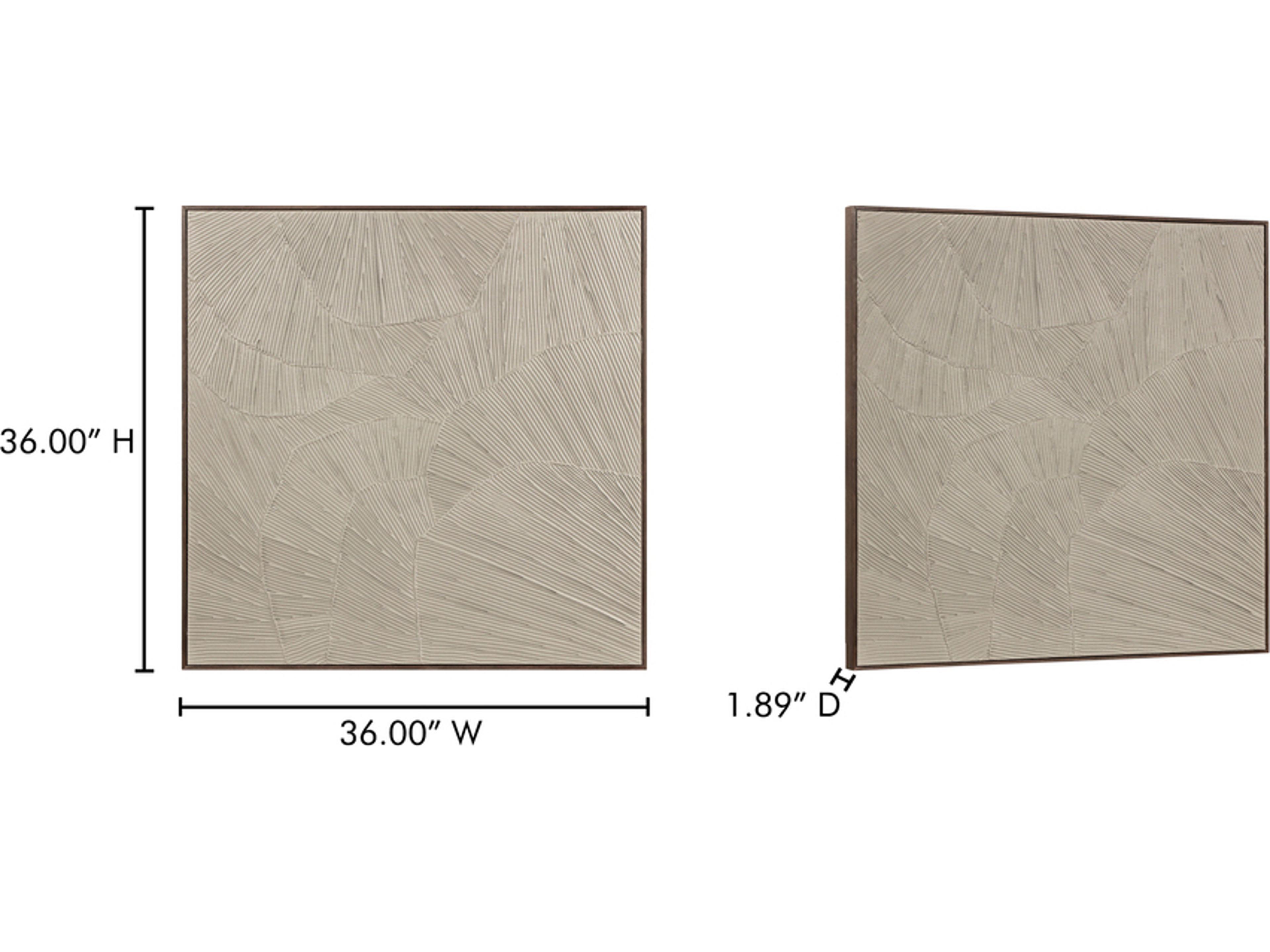 Moe's Home Flutter Canvas Wall Art