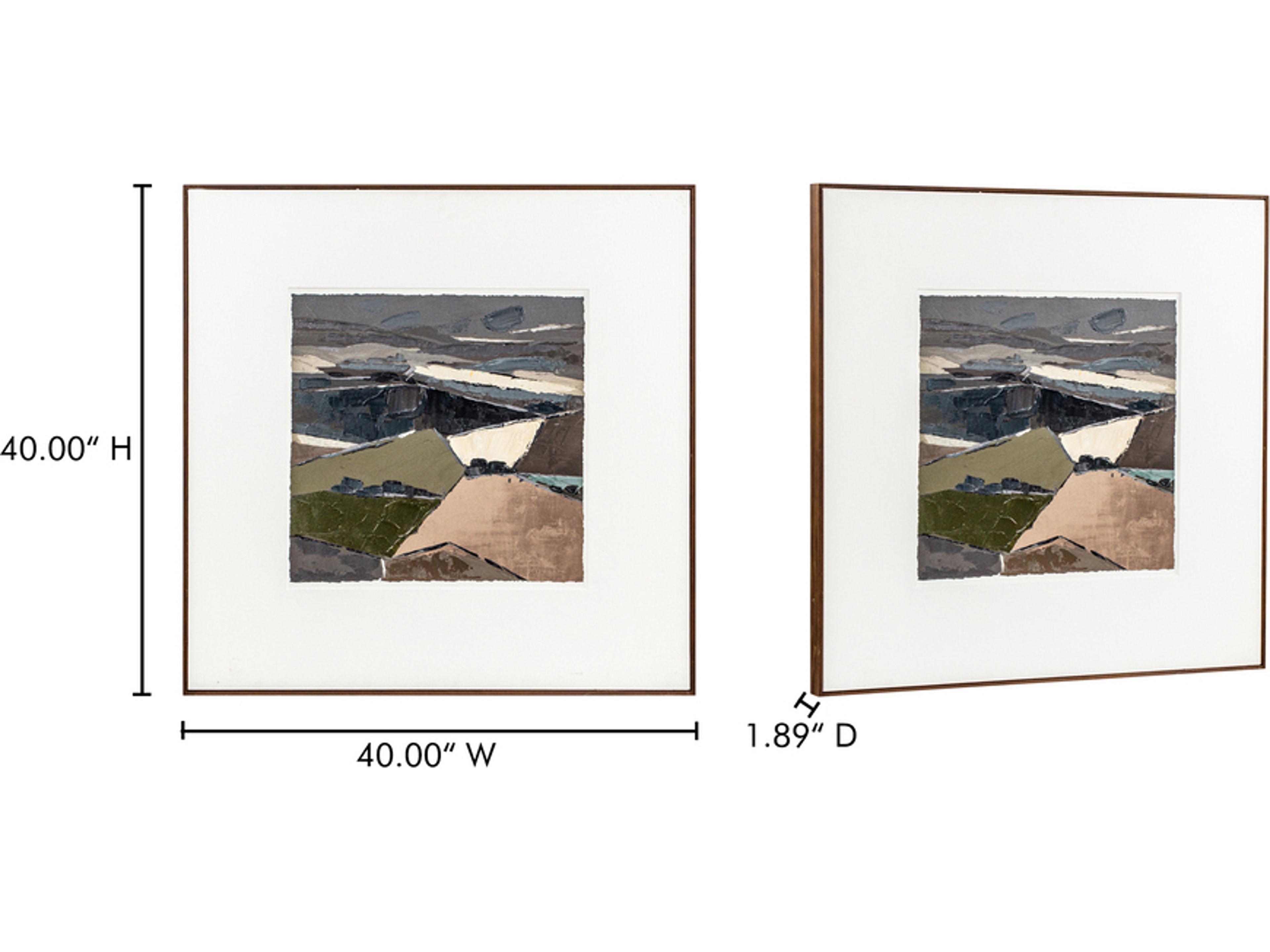 Moe's Home Vale Framed Painting