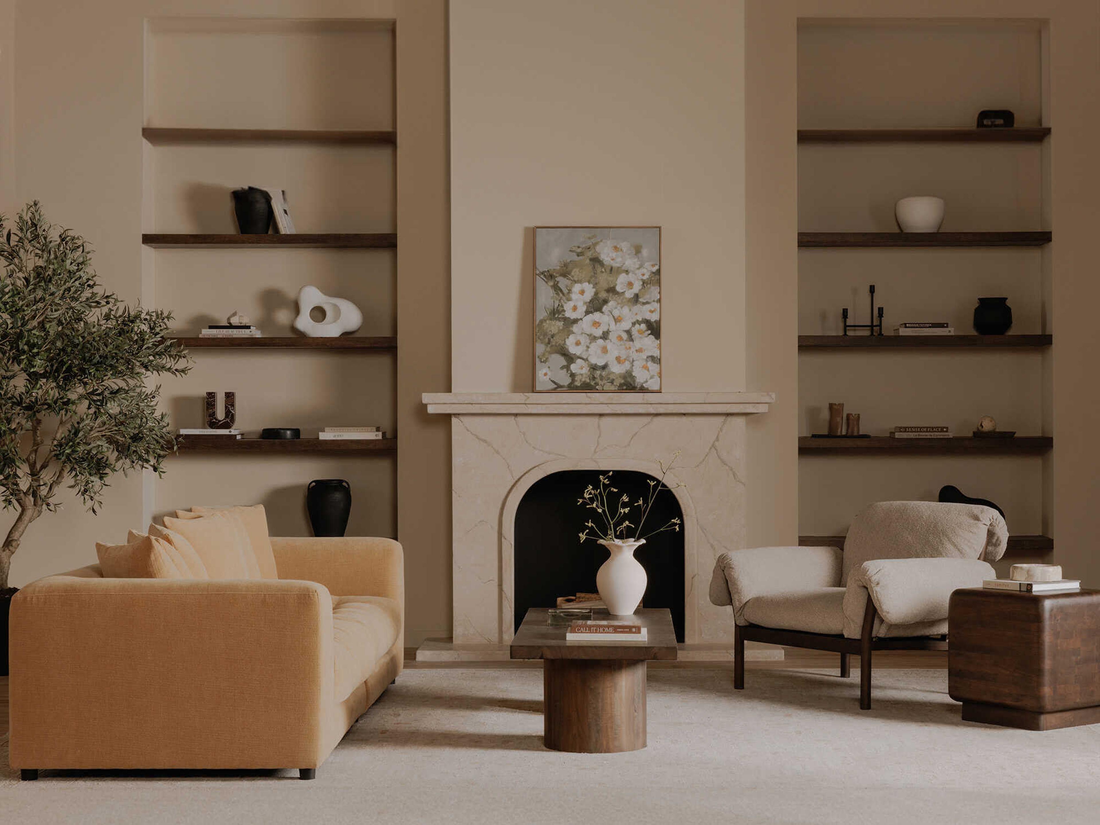 Moe's Home Wildflowers Framed Painting