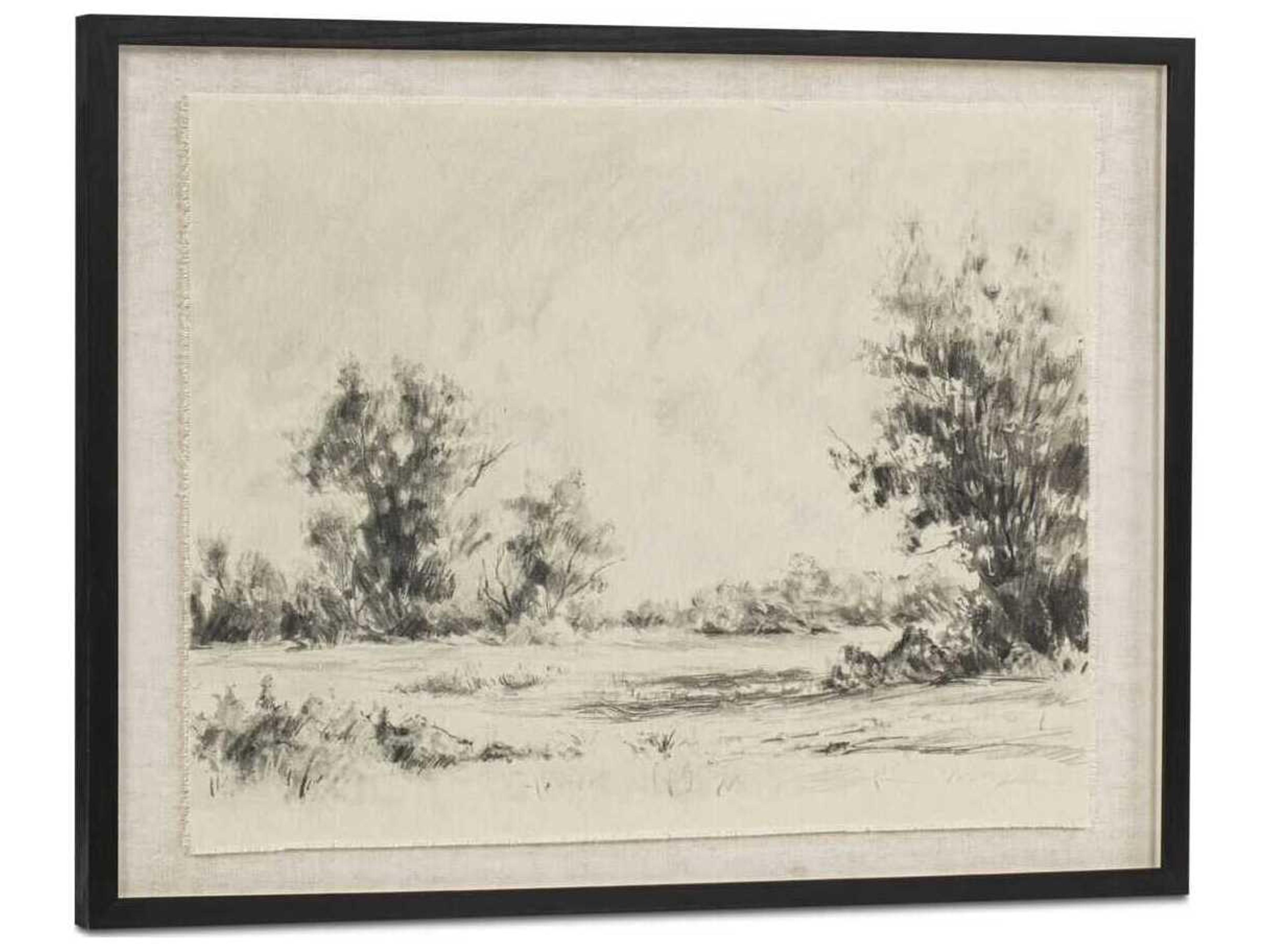 Moe's Home Briar Framed Print on Linen