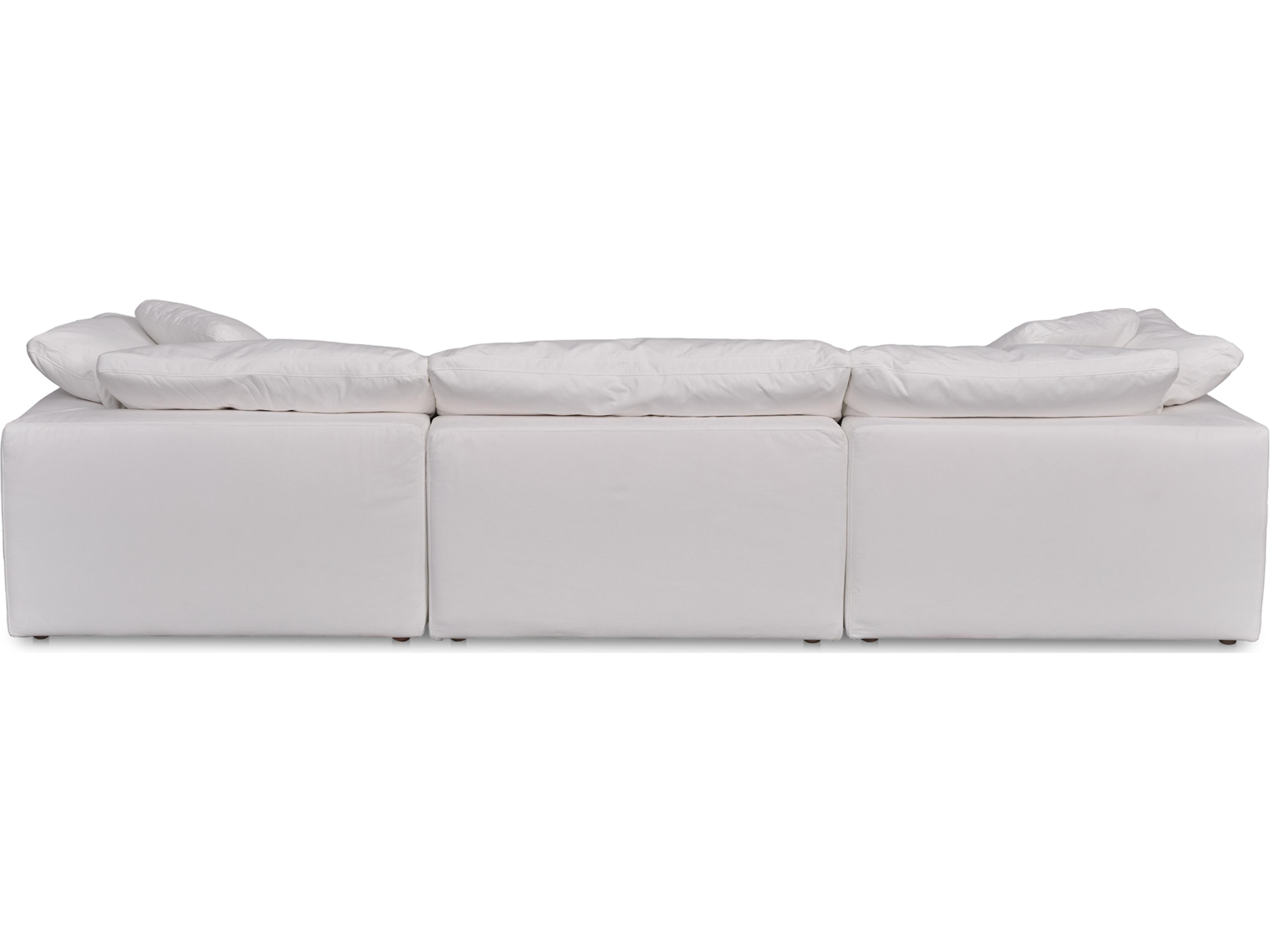 Moe's Home Clay Modular Sofa Cream Cream White