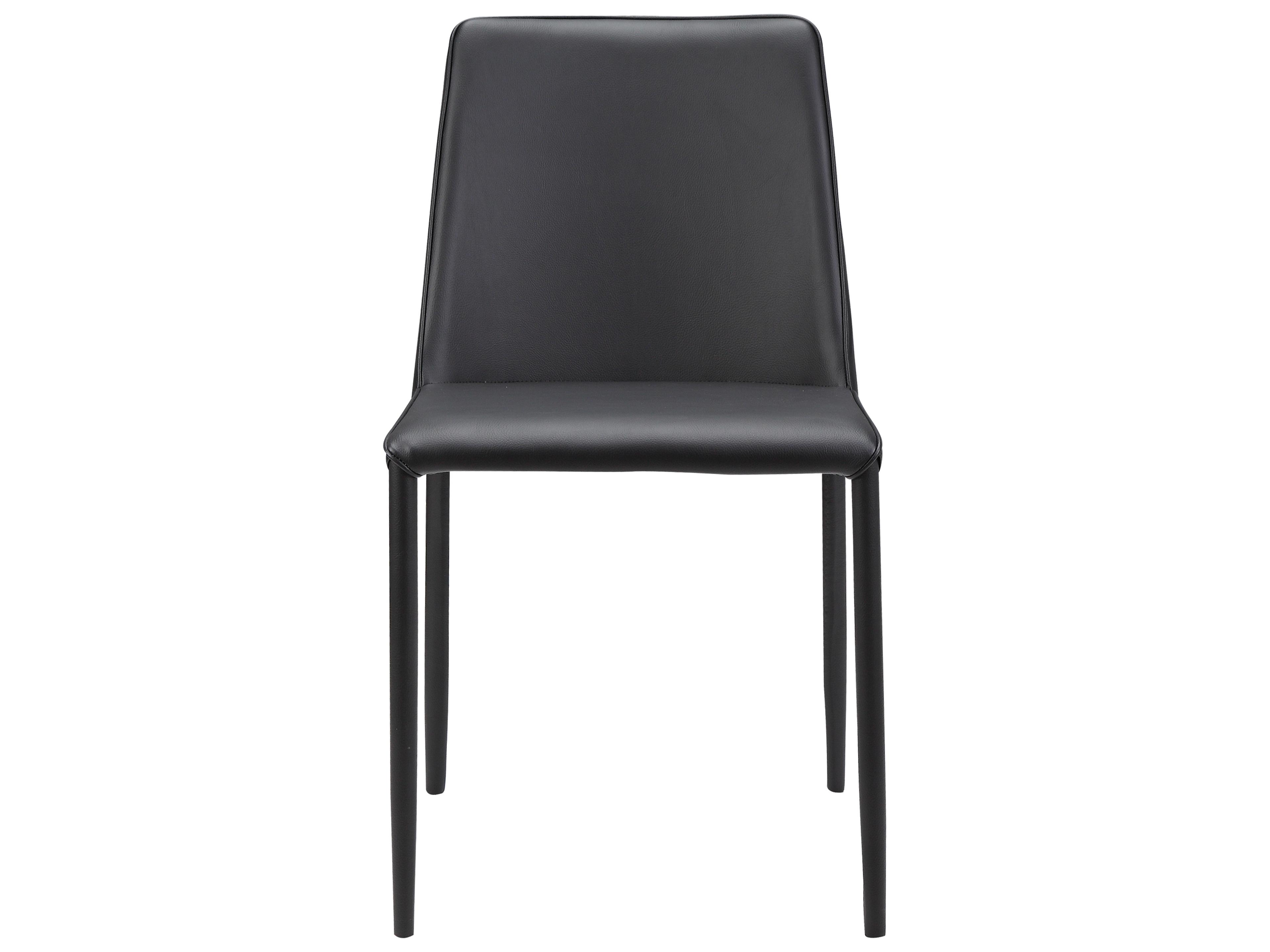 Moe's Home Gray Upholstered Side Dining Chair - Set of Two