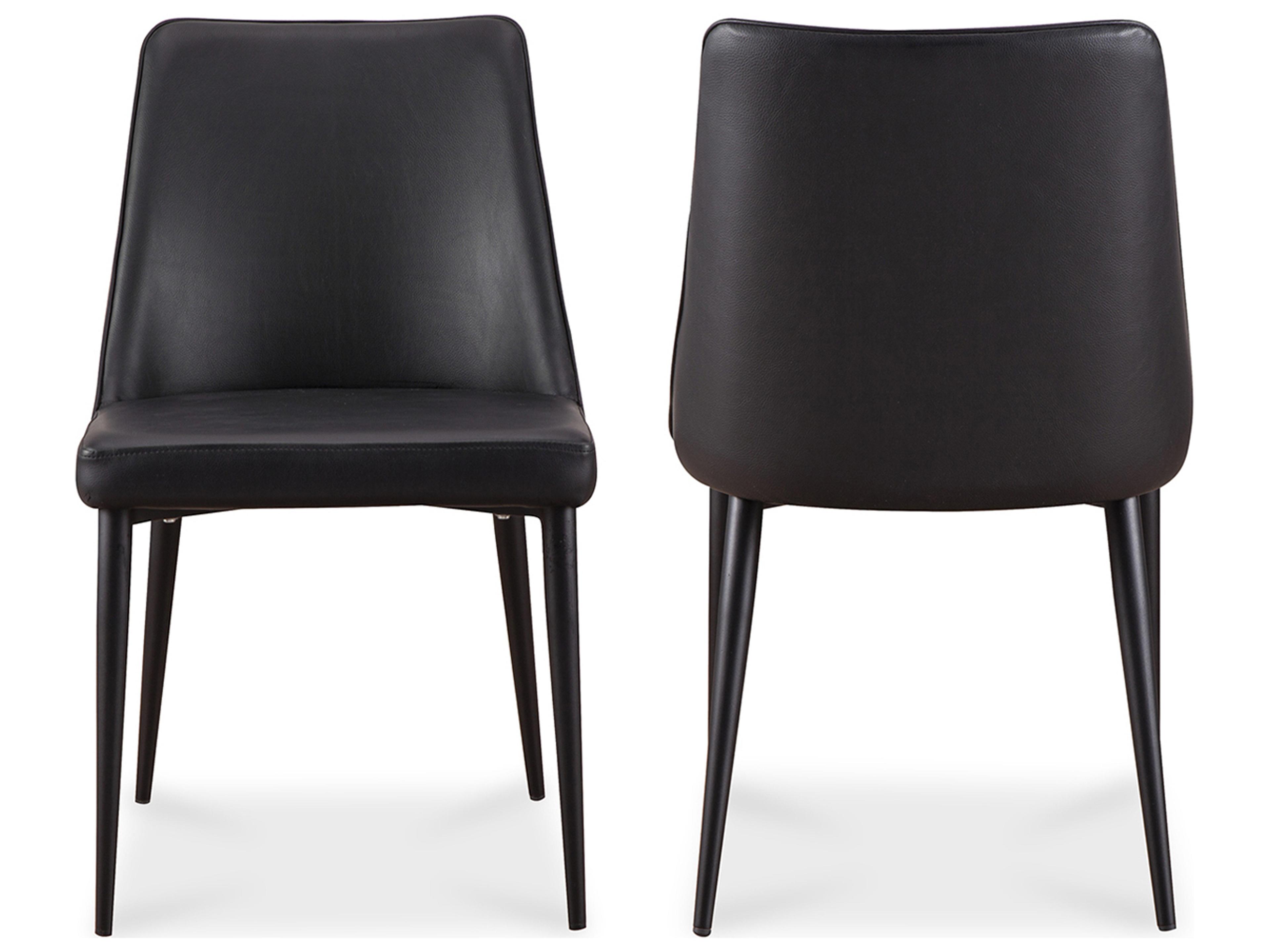 Moe's Home Black Side Dining Chair - Set of Two