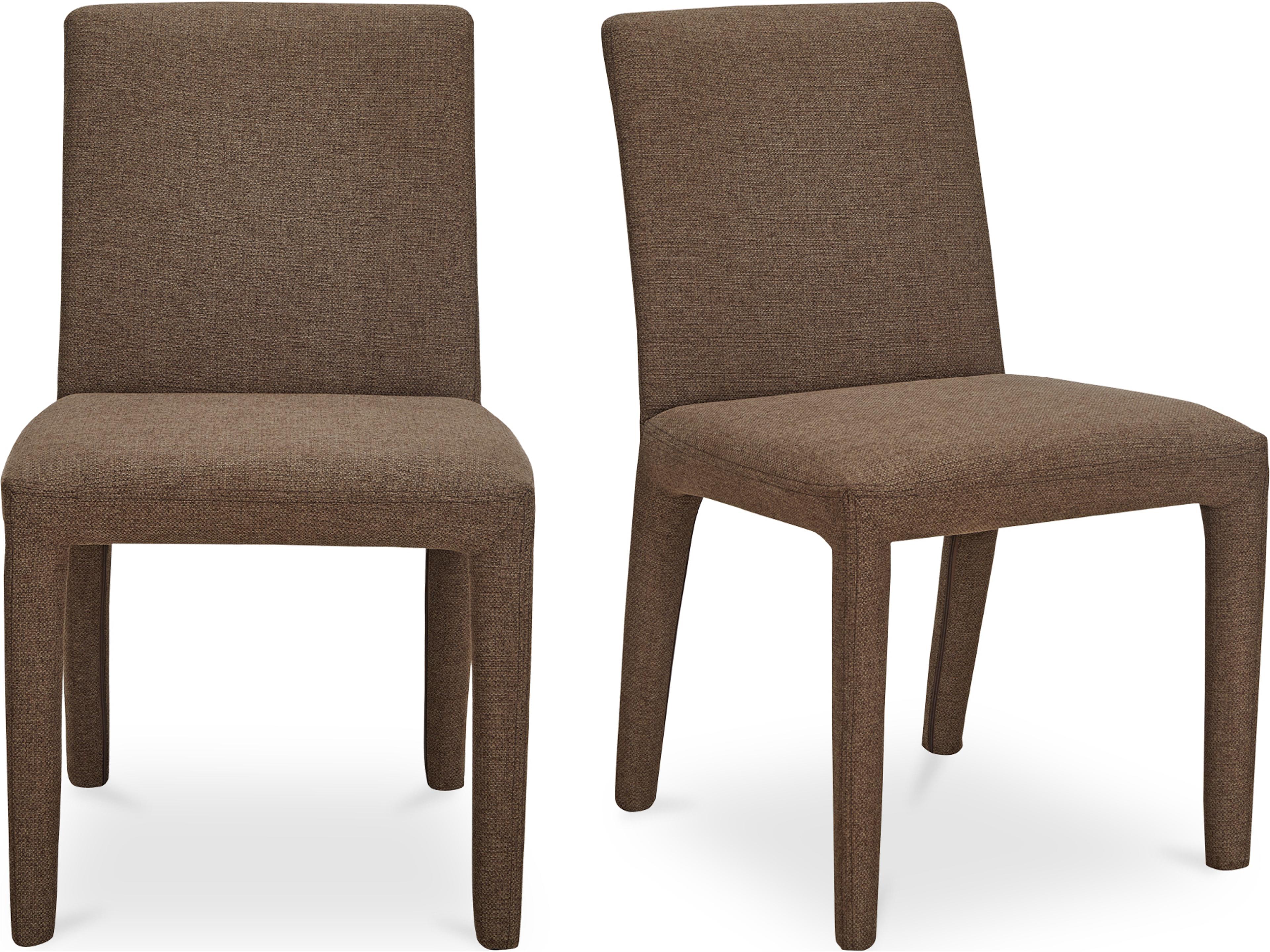 Moe's Home Monte Dining Chair Brown Set of 2 - Set of Two