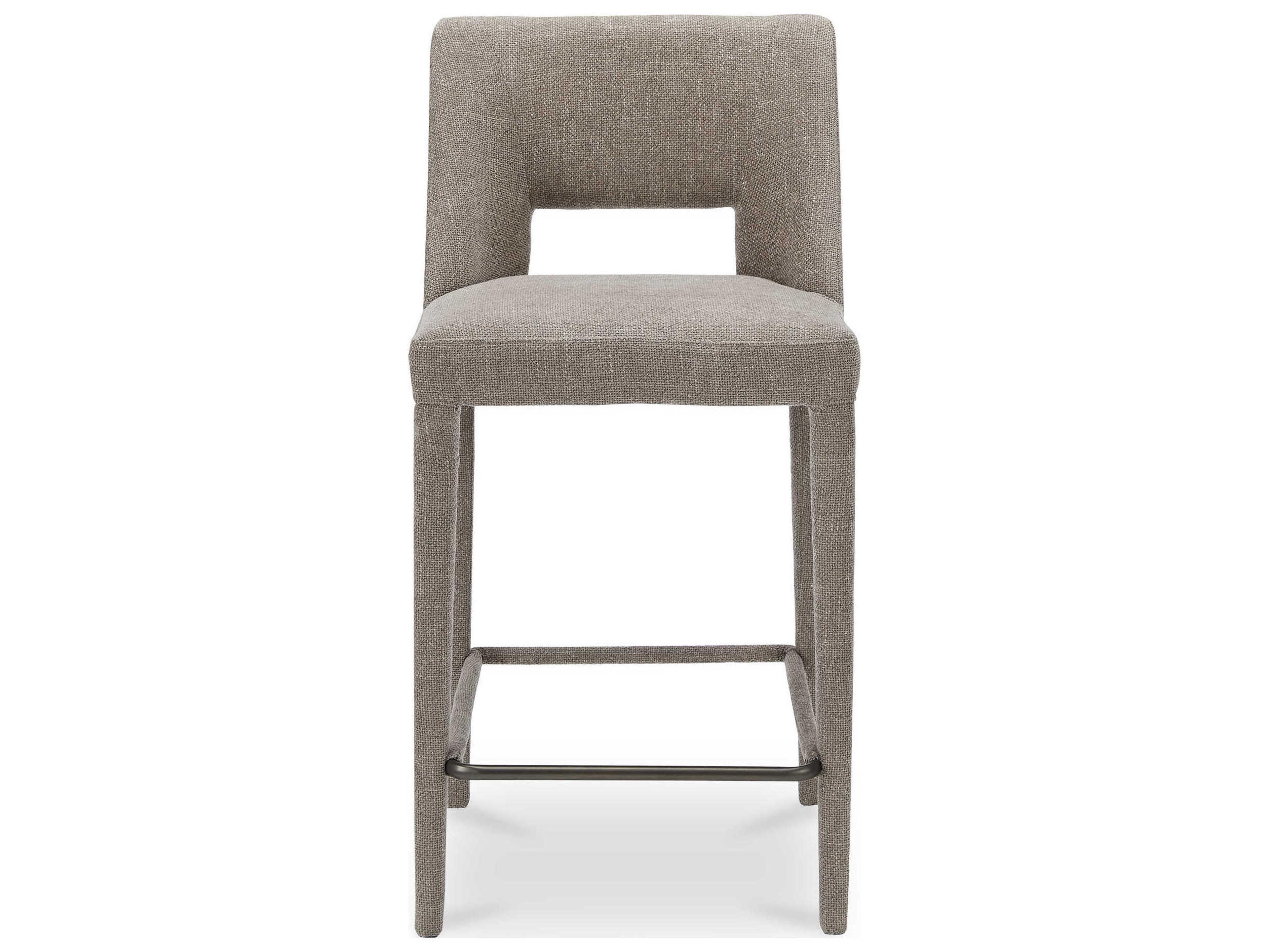 Moe's Home Joyce Mocha Upholstered Plywood Counter Stool