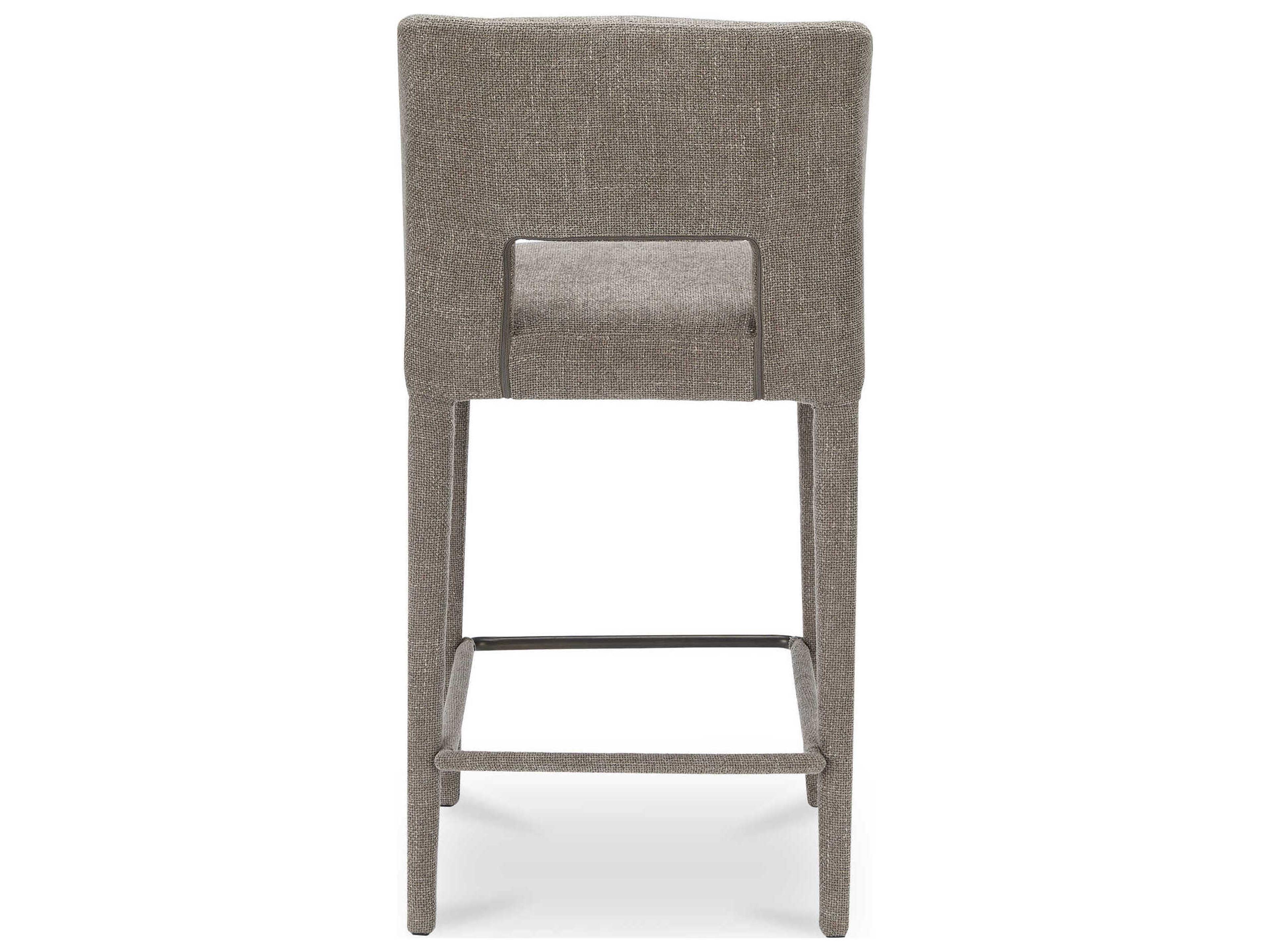 Moe's Home Joyce Mocha Upholstered Plywood Counter Stool