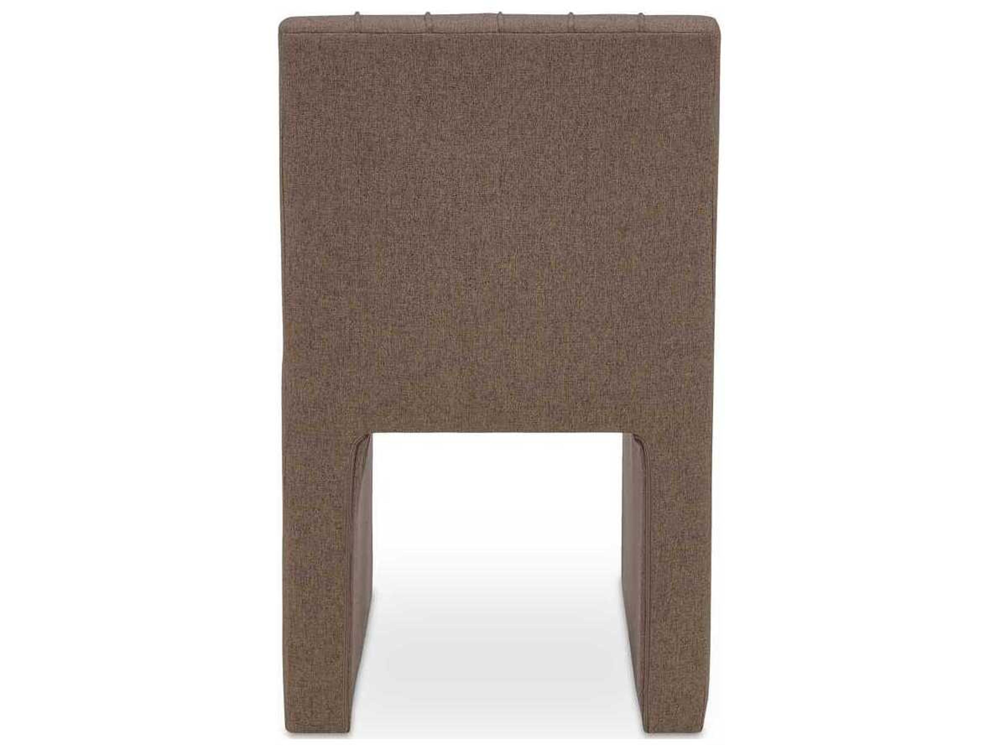 Moe's Home Sally Brown Upholstered Armless Dining Chair
