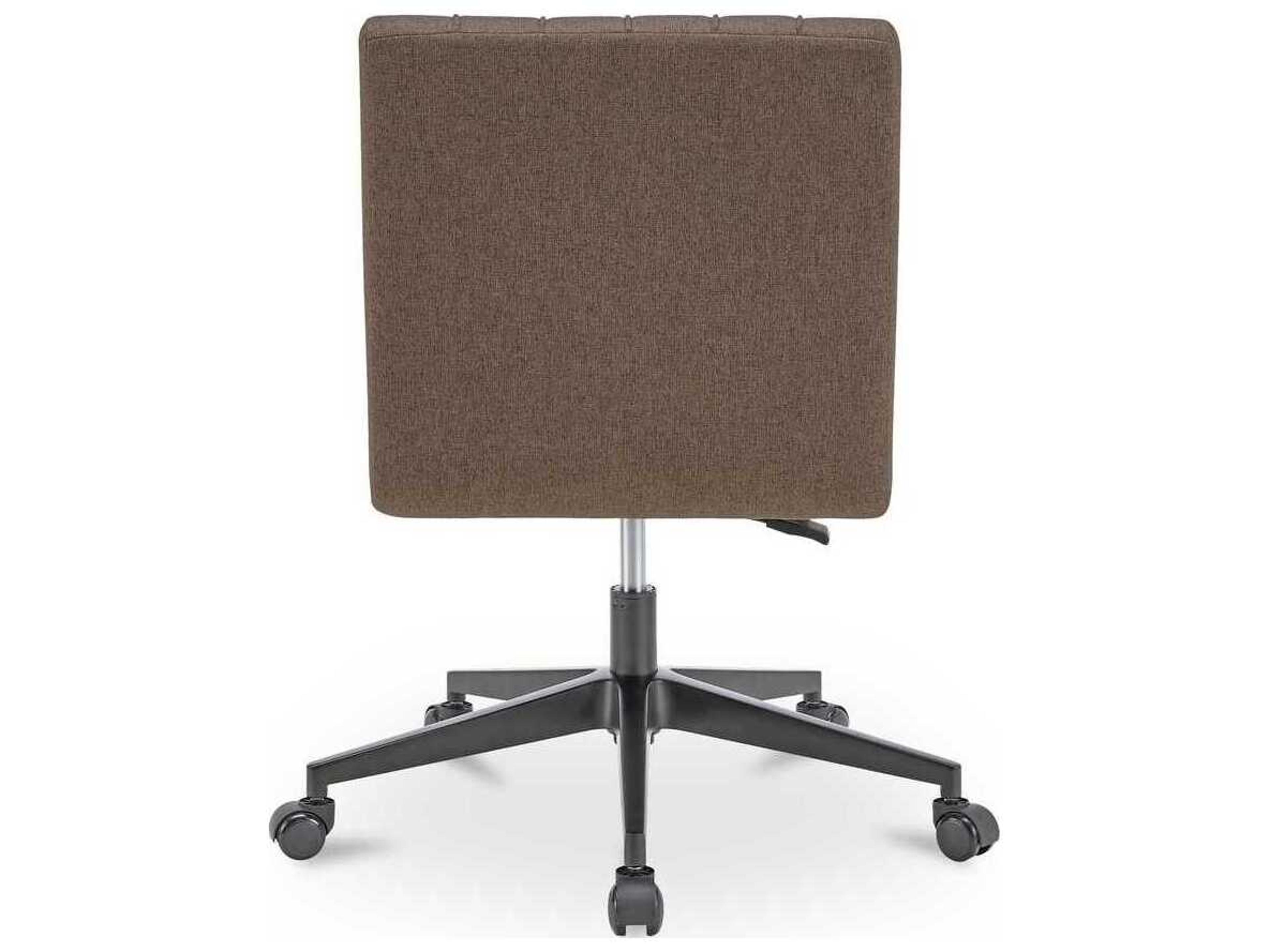 Moe's Home Sally Upholstered Adjustable Swivel Computer Office Chair