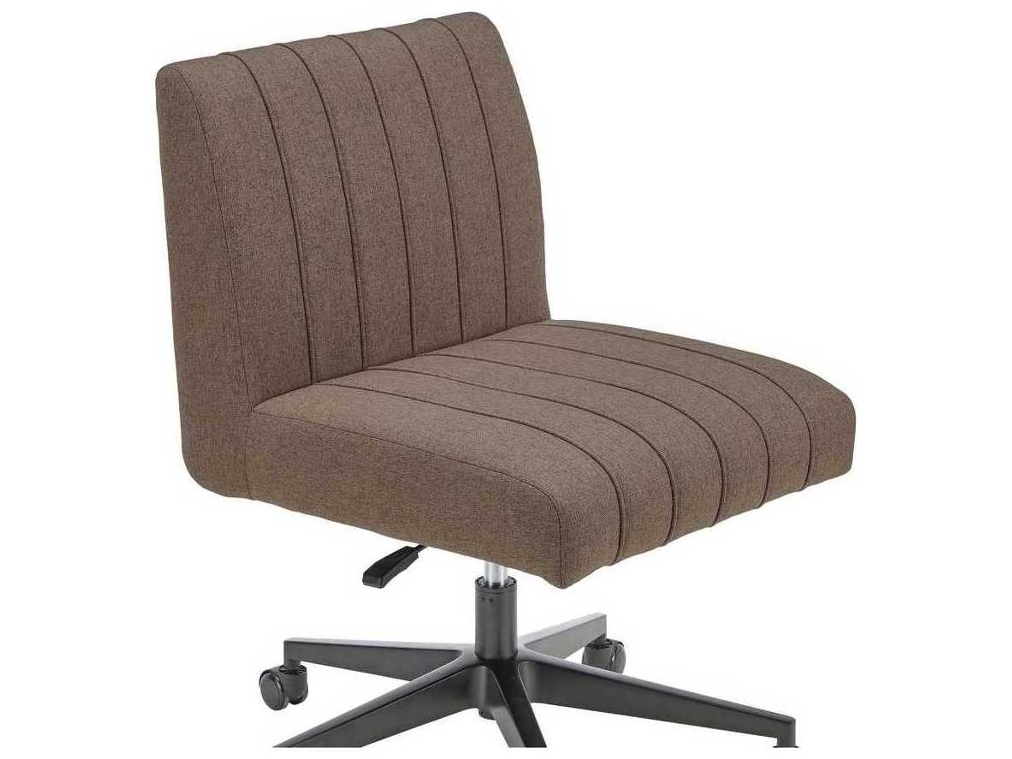 Moe's Home Sally Upholstered Adjustable Swivel Computer Office Chair