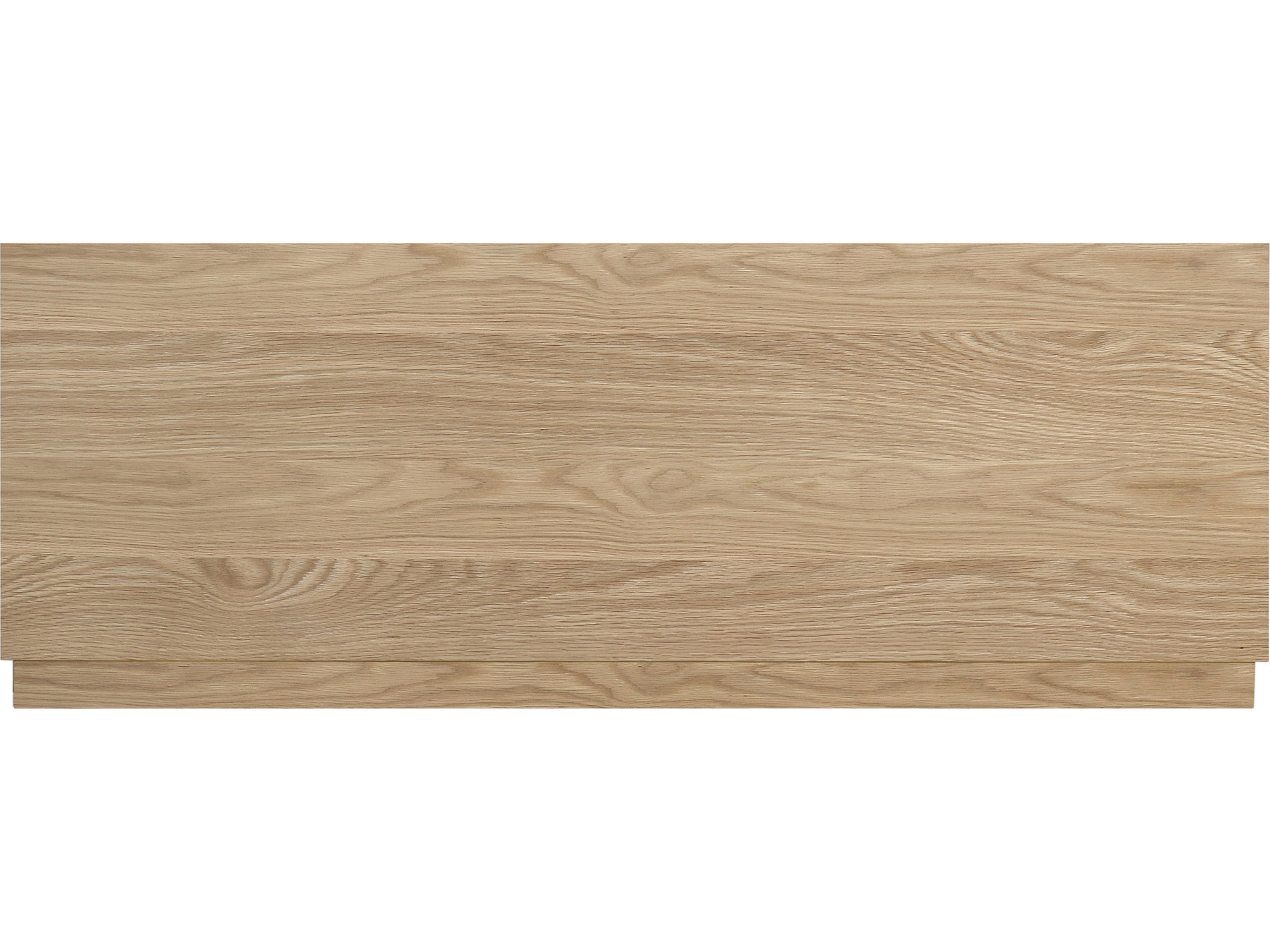 Moe's Home Round Off King Bed Light Oak Brown