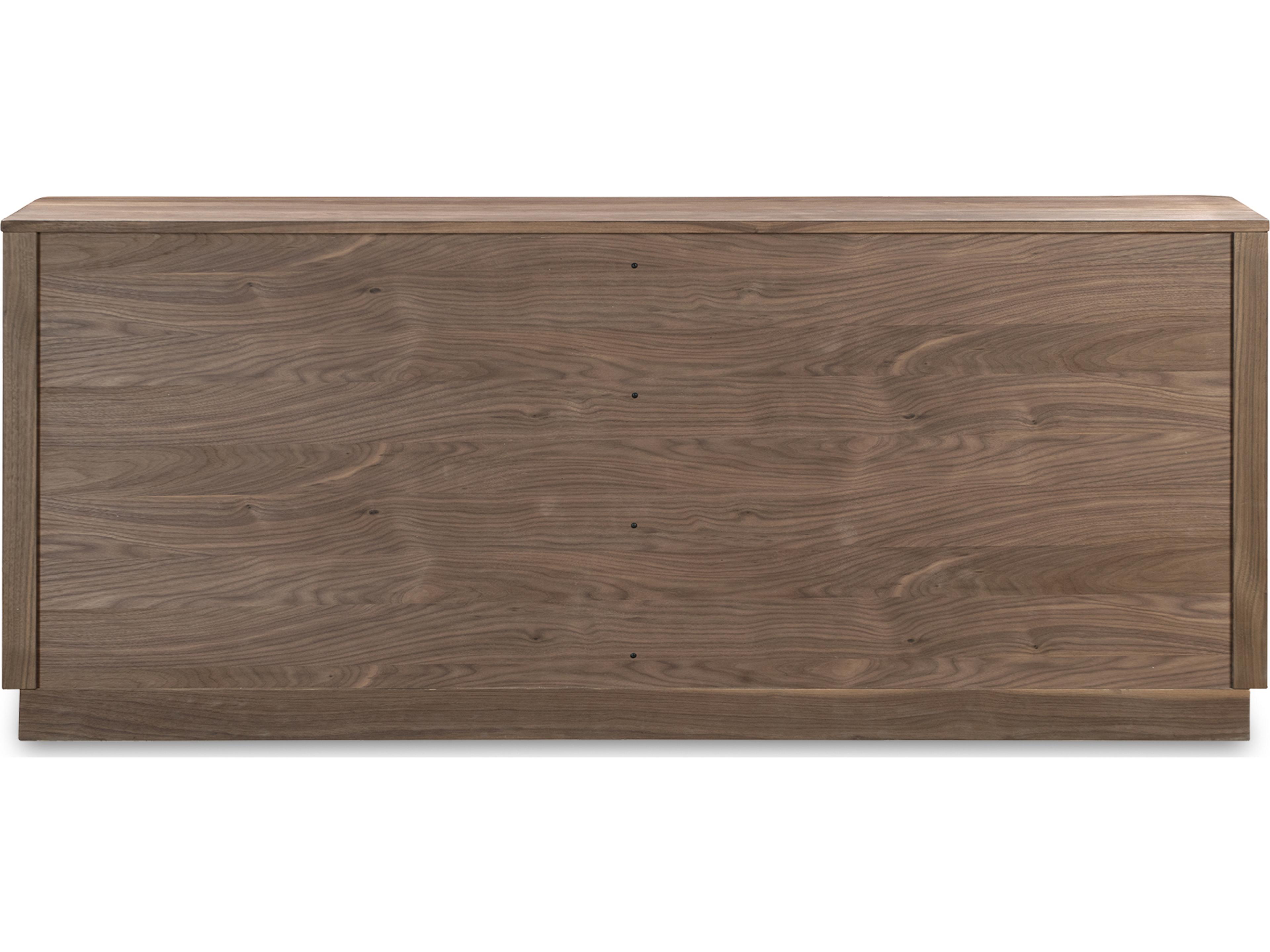 Moe's Home Round Off 72" Rubberwood Brown Sideboard