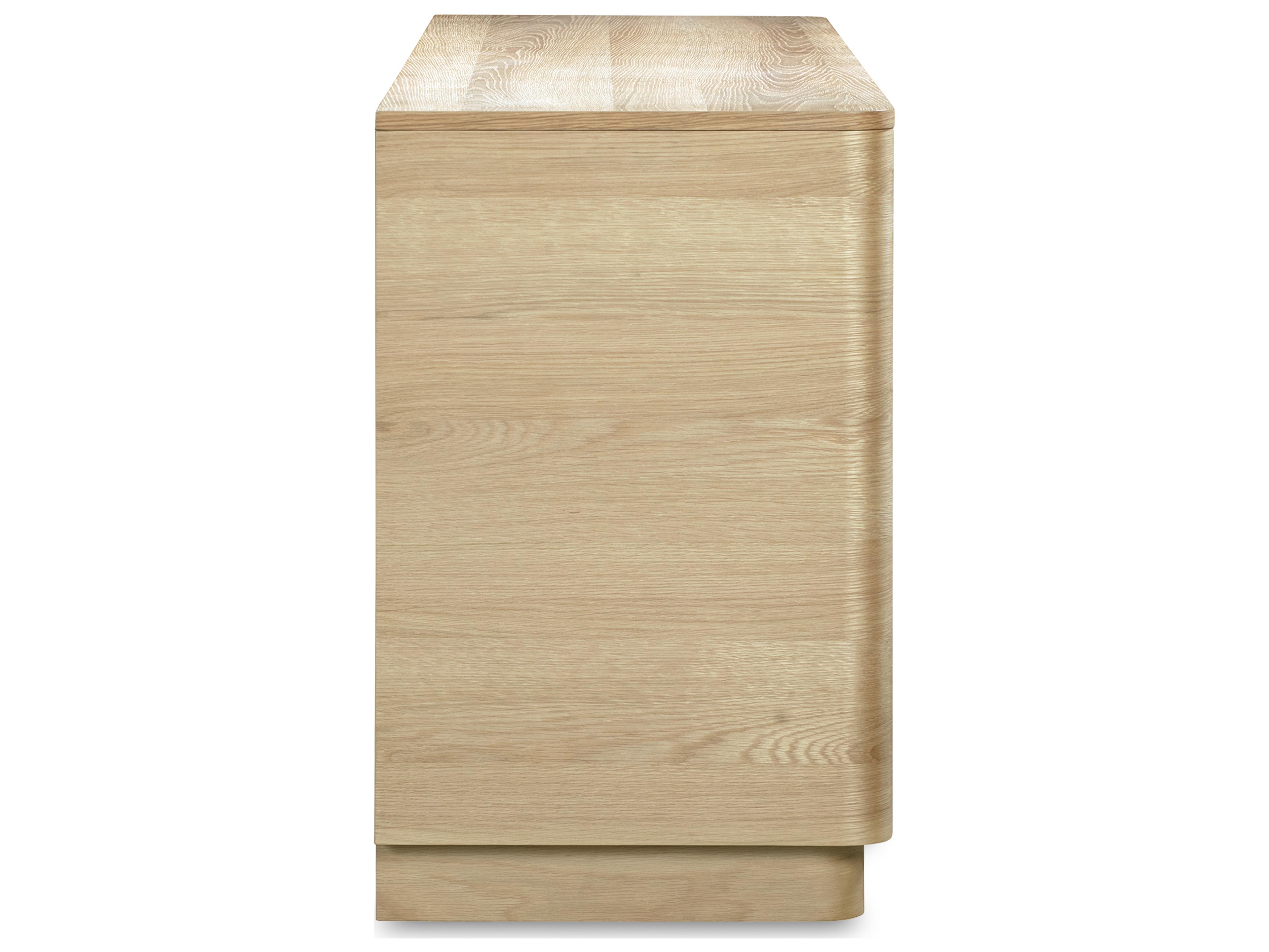 Moe's Home Round Off 72" Oak Wood Natural Sideboard