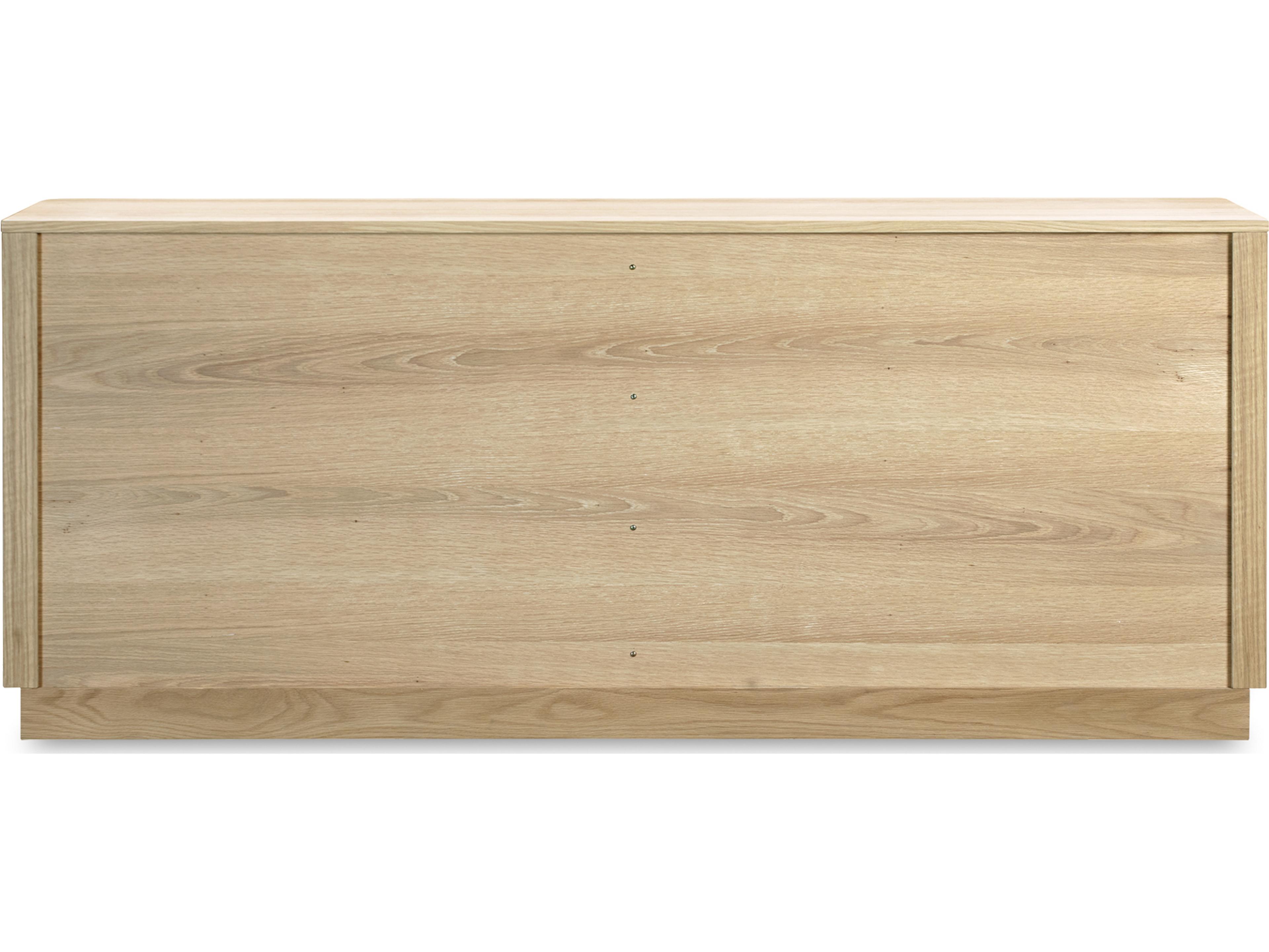 Moe's Home Round Off 72" Oak Wood Natural Sideboard