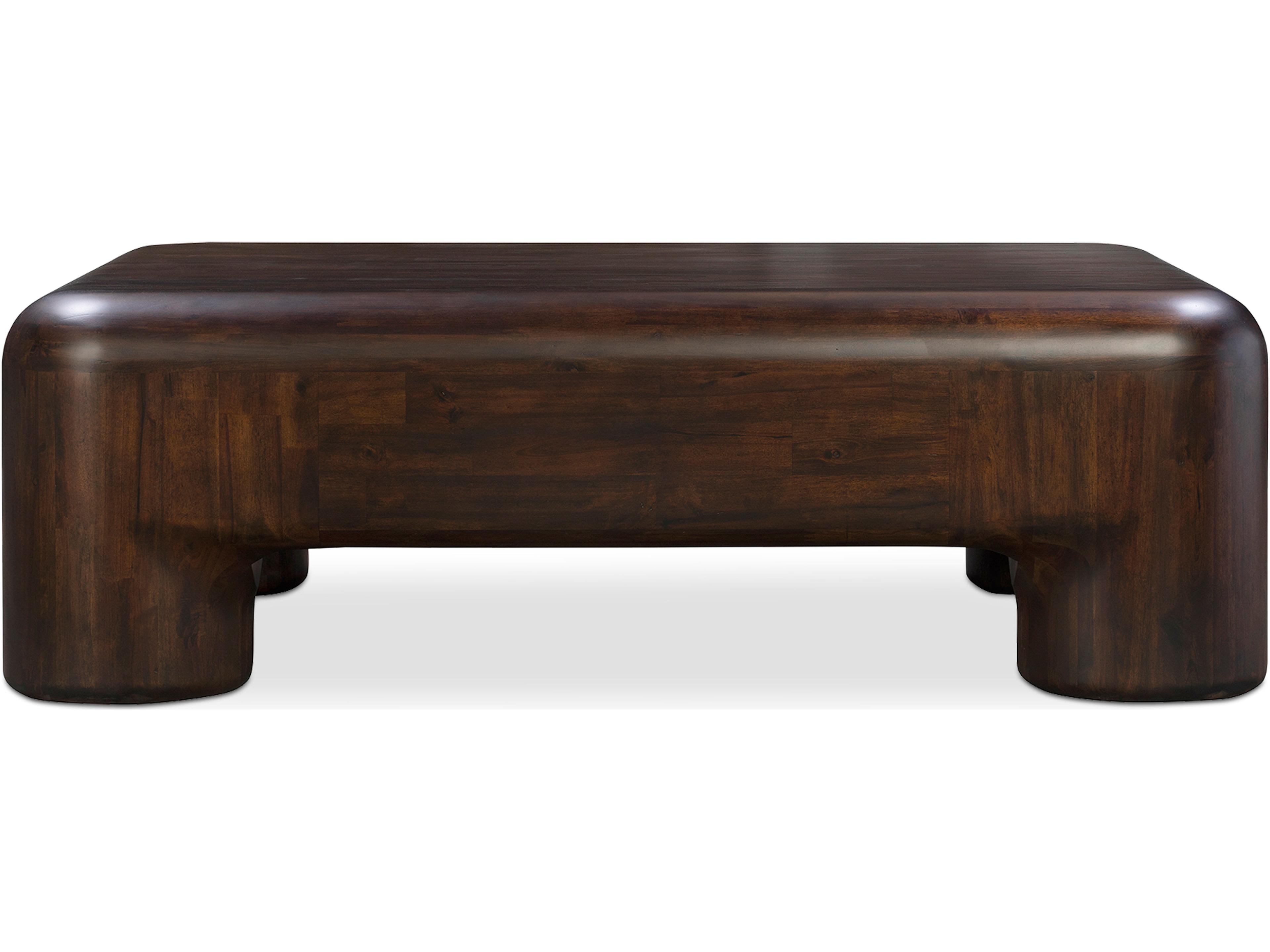 Rowan Rectangular Wood Brown Coffee Table