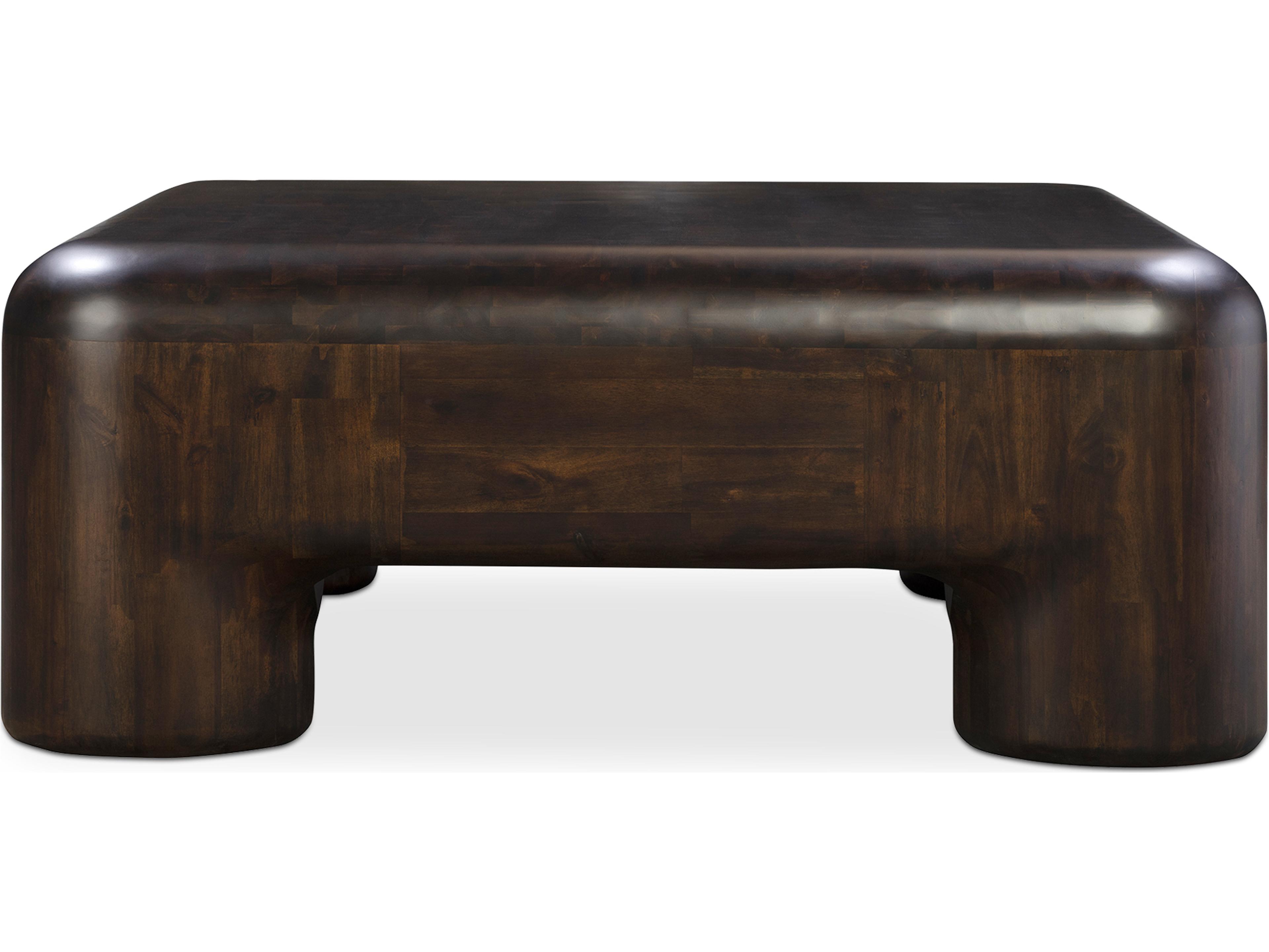 Moe's Home Rowan Rectangular Wood Brown Coffee Table