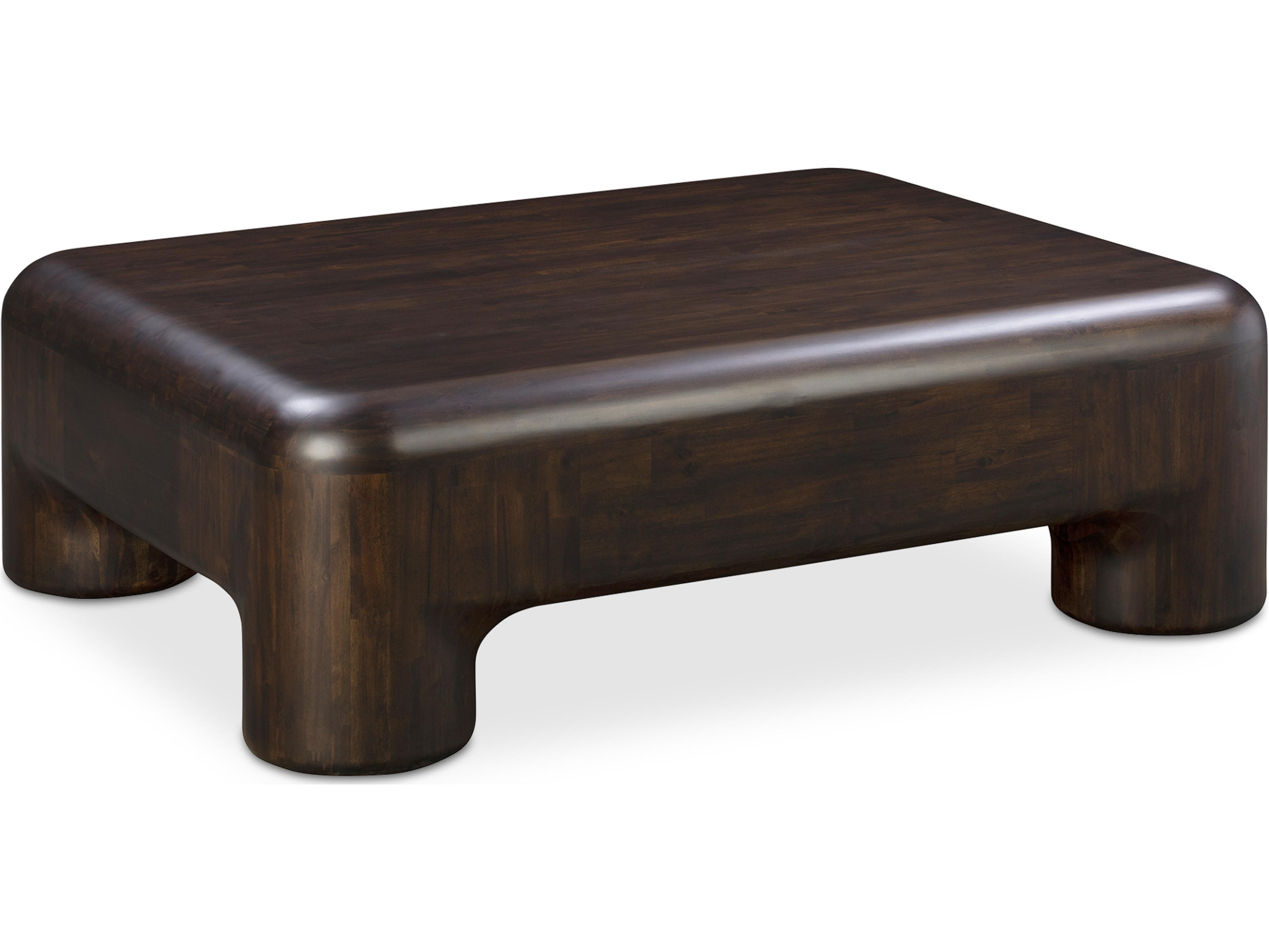Moe's Home Rowan Rectangular Wood Brown Coffee Table